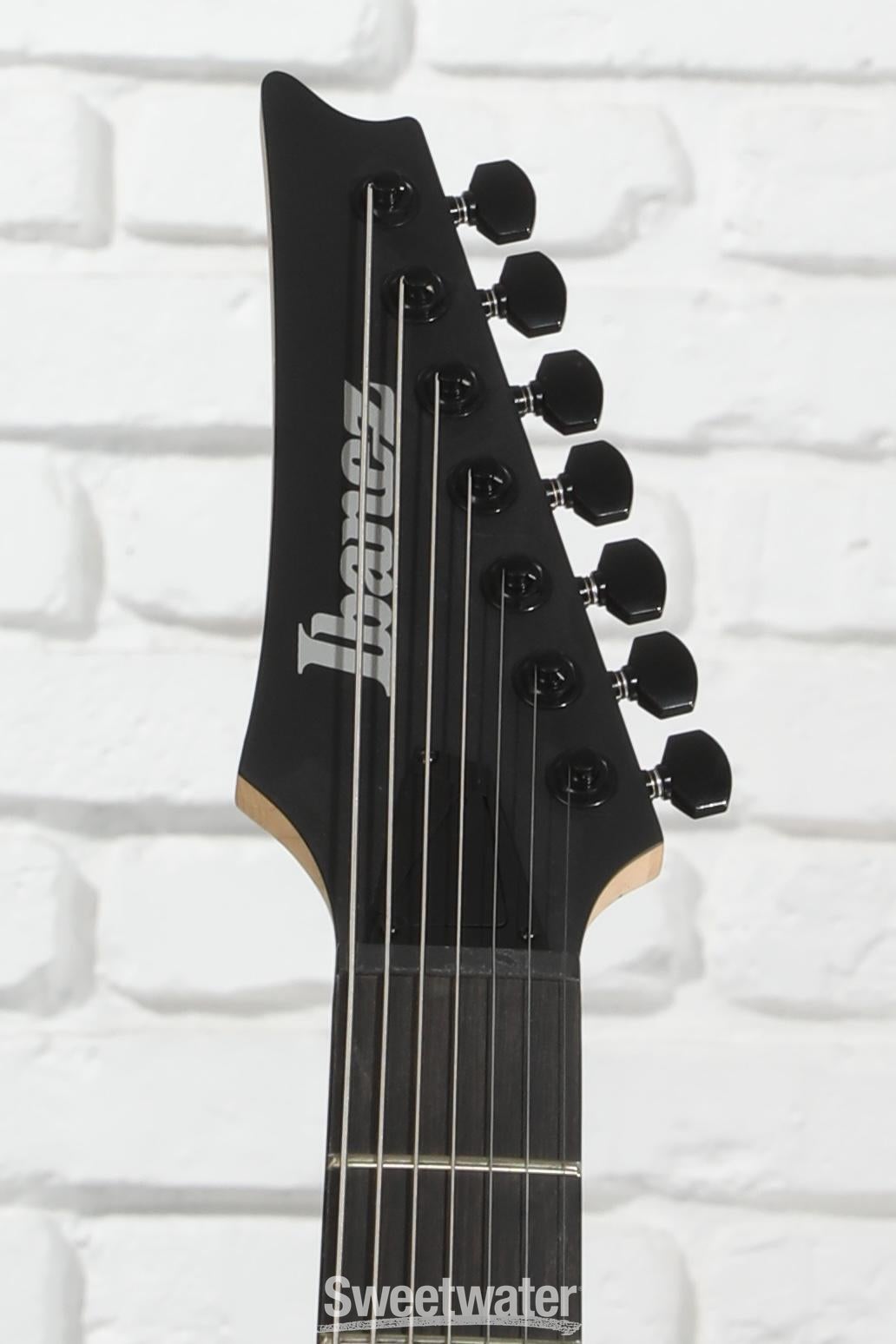 Ibanez Iron Label RGIXL7 - Black Flat | Sweetwater