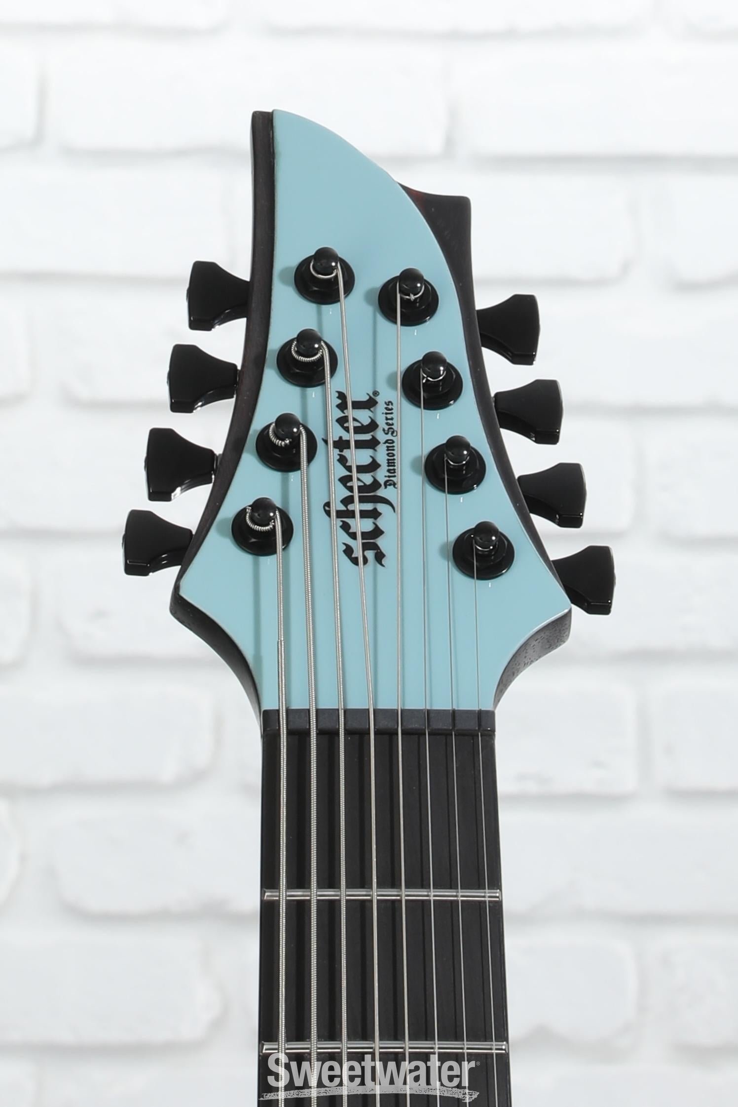 Schecter John Browne Tao-8 Signature 8-string Electric Guitar - Azure