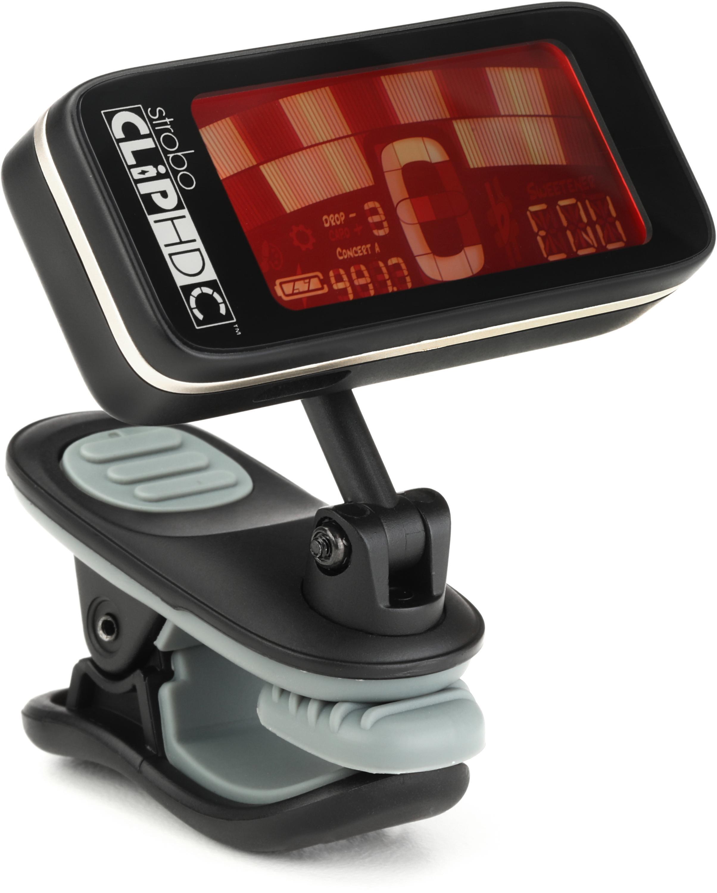 Peterson StroboClip HDC High-definition Rechargeable Clip-on Strobe Tuner