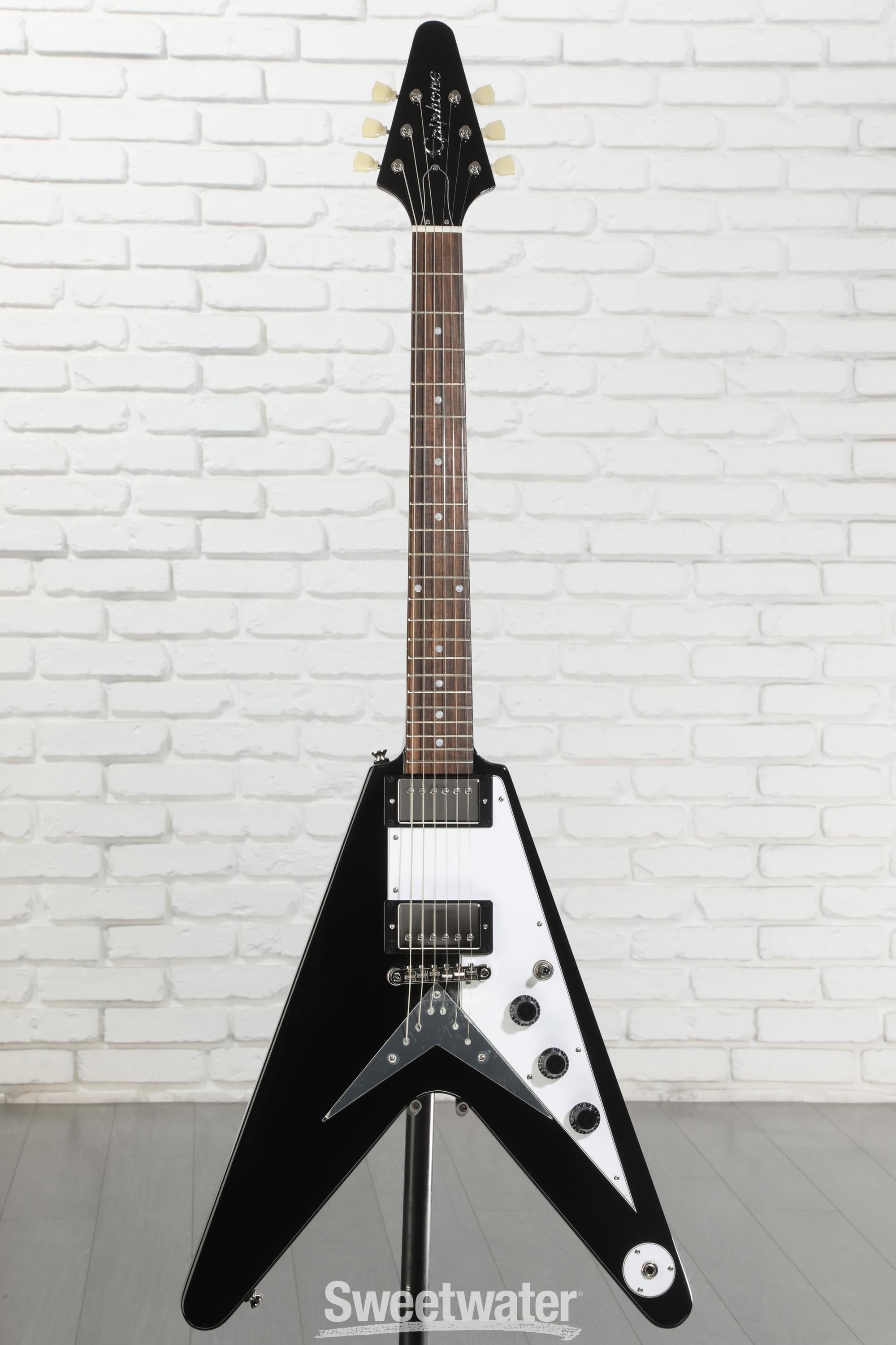 EPIPHONE ( エピフォン ) Flying V Ebony Epiphone Epiphone Flying V – Gibson
