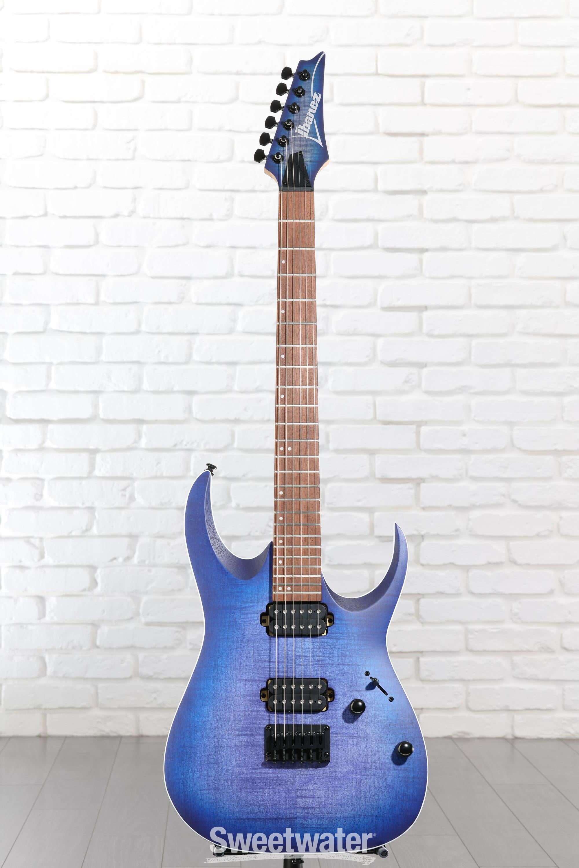 Ibanez RGA42FM - Blue Lagoon Burst Flat | Sweetwater