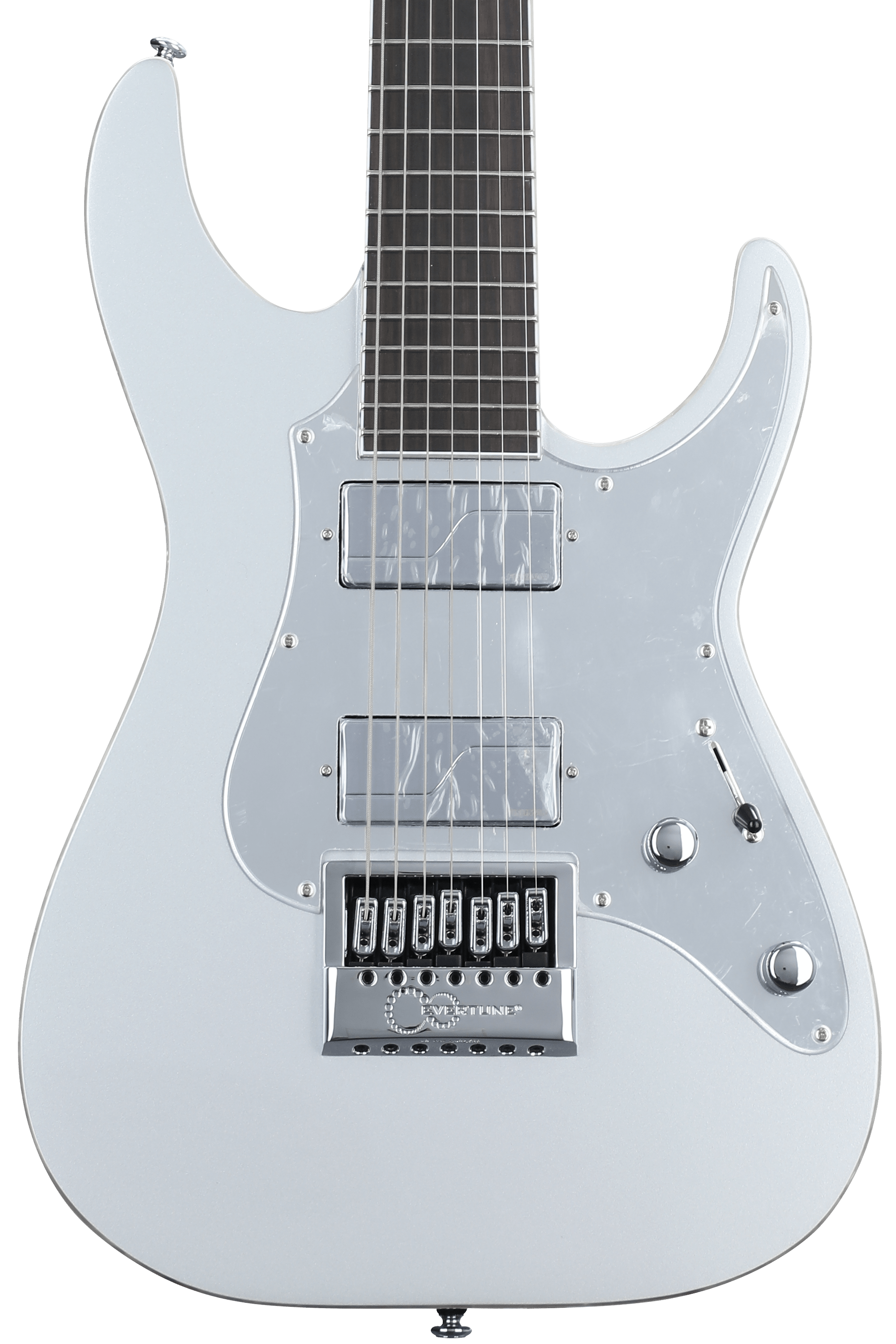 ESP LTD Ken Susi Signature KS M-7 Electric Guitar - Metallic Silver |  Sweetwater