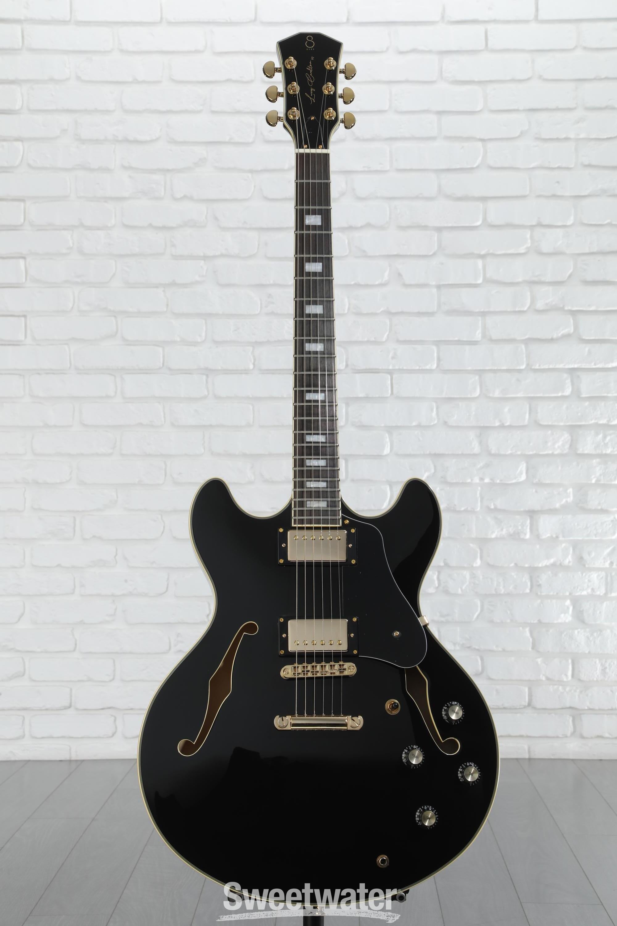 Sire Larry Carlton H7 Semi-hollow Electric Guitar - Black