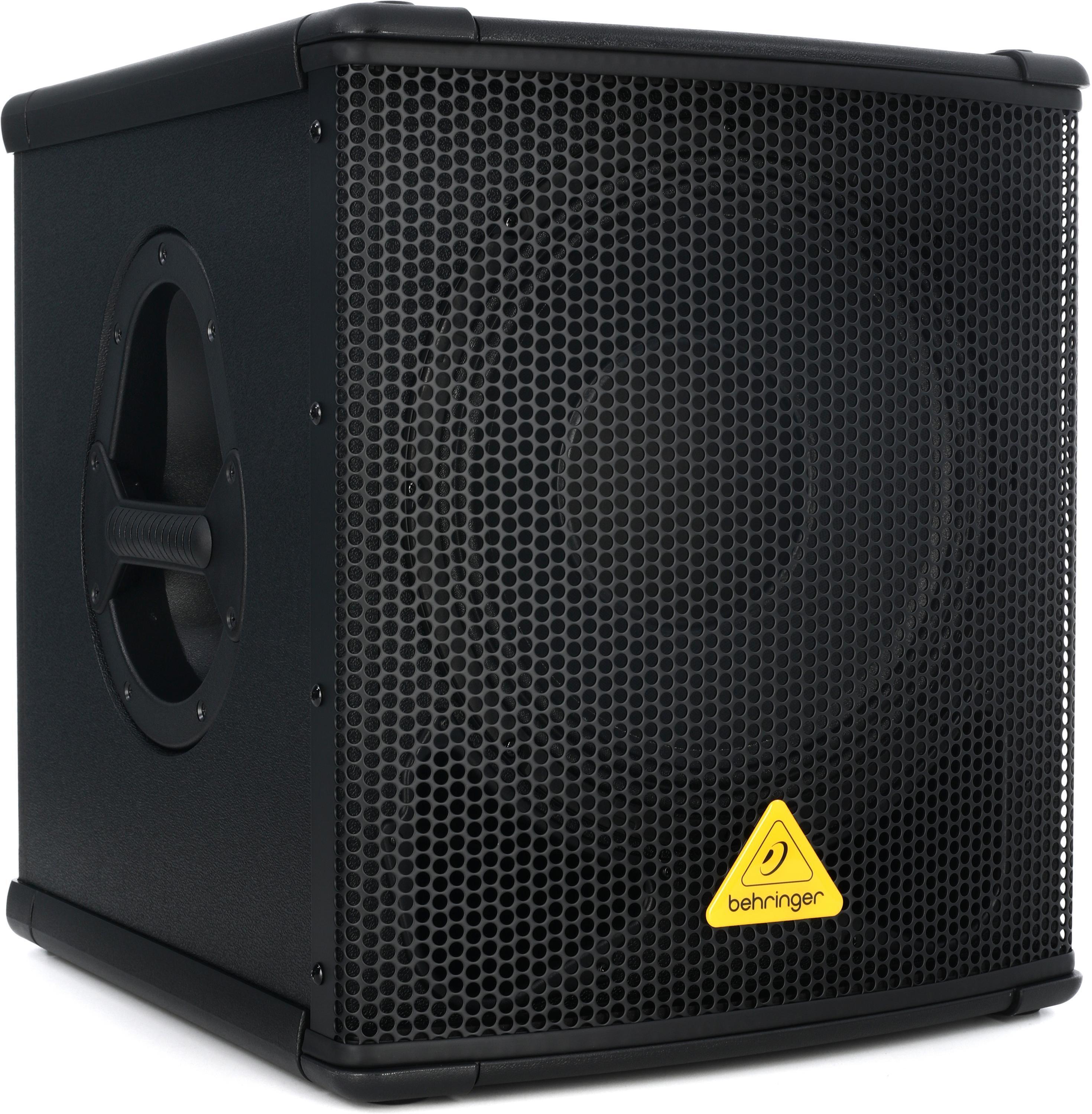 Behringer Eurolive B208D 200-watt 8-inch Powered Speaker Pair with Eurolive  B1200D-PRO 500W 12 inch Powered Subwoofer Bundle | Sweetwater