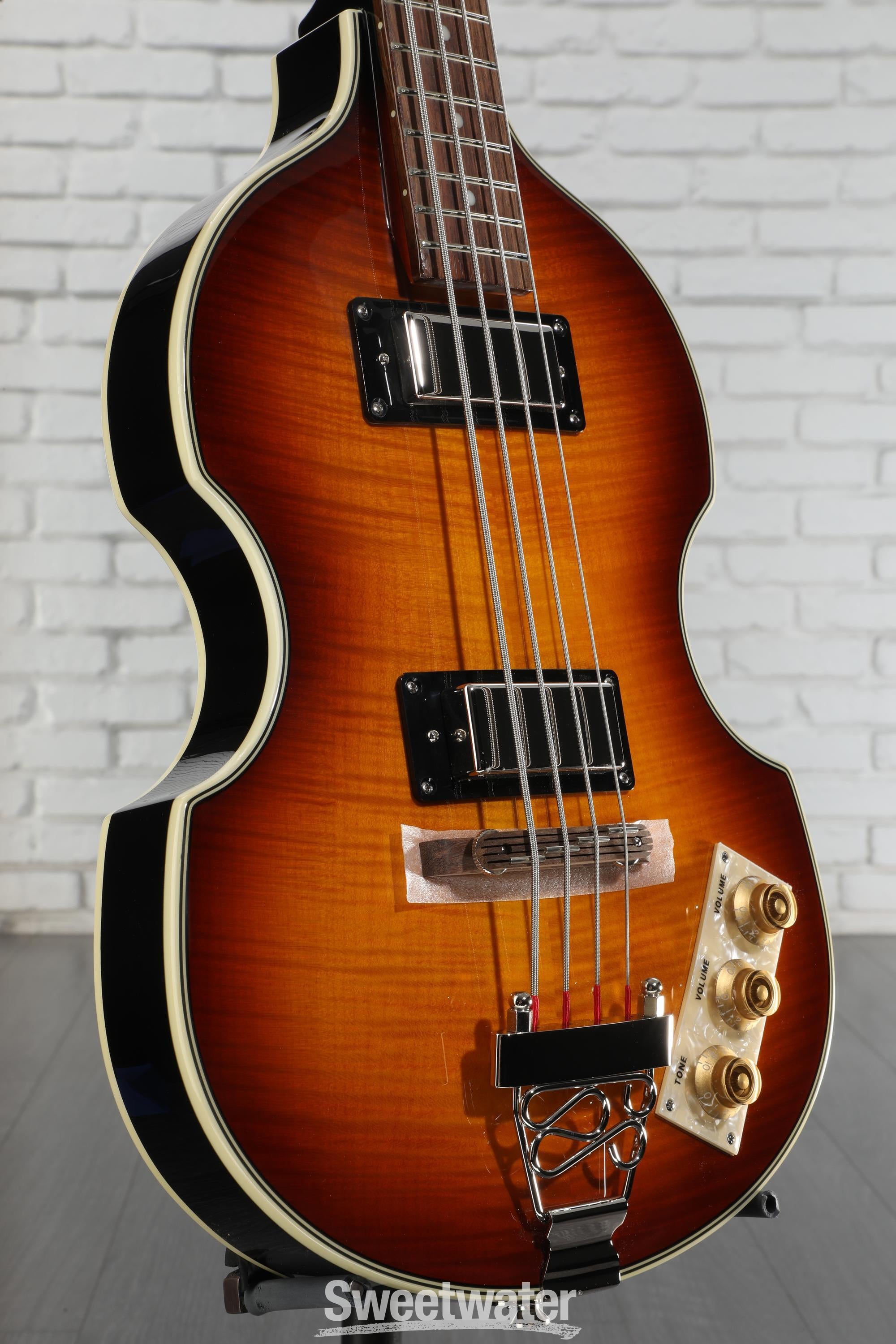 エピフォン ビオラベース Epiphone Viola Bass - Vintage Sunburst | Sweetwater