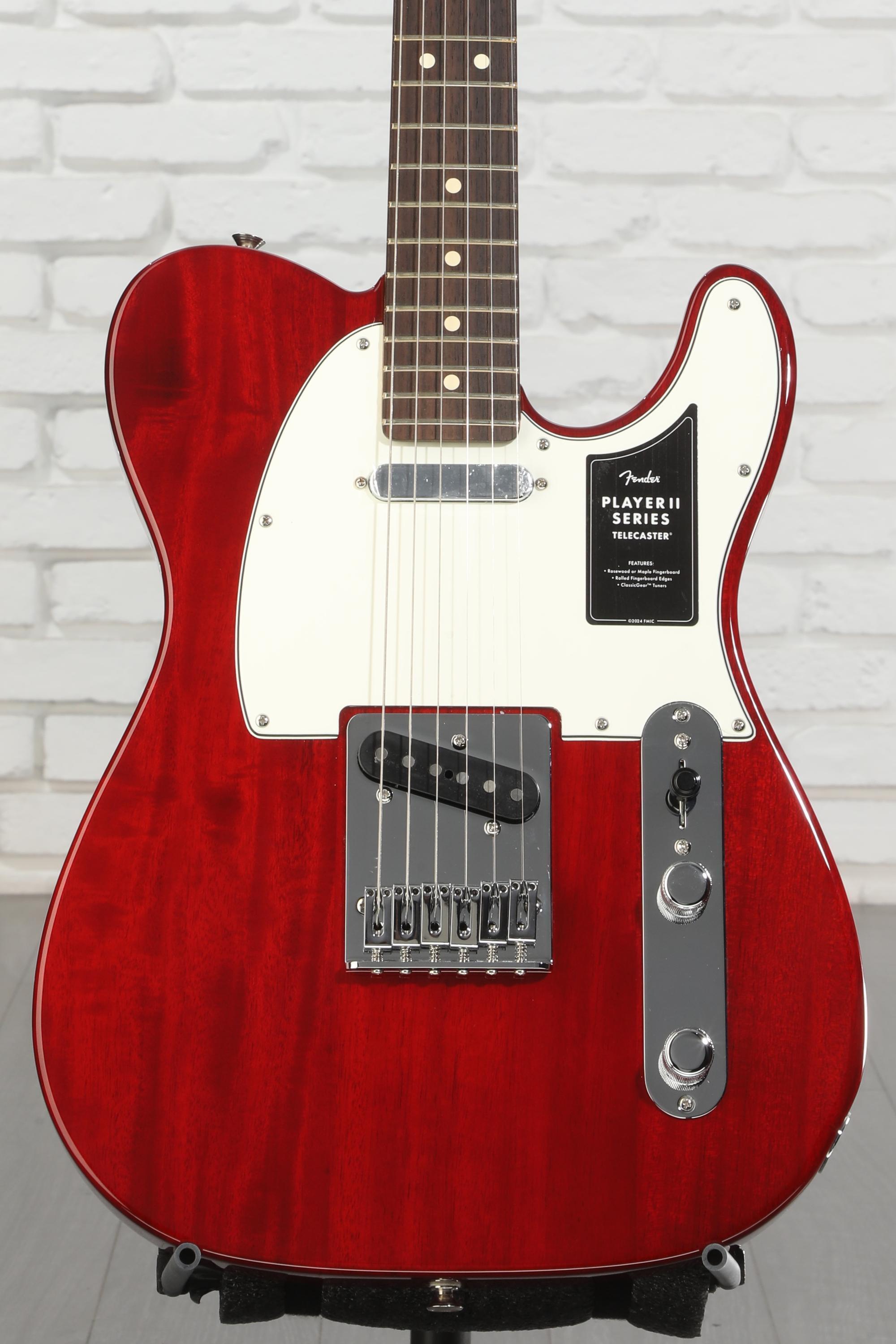Fender Player II Telecaster Electric Guitar - Transparent Cherry