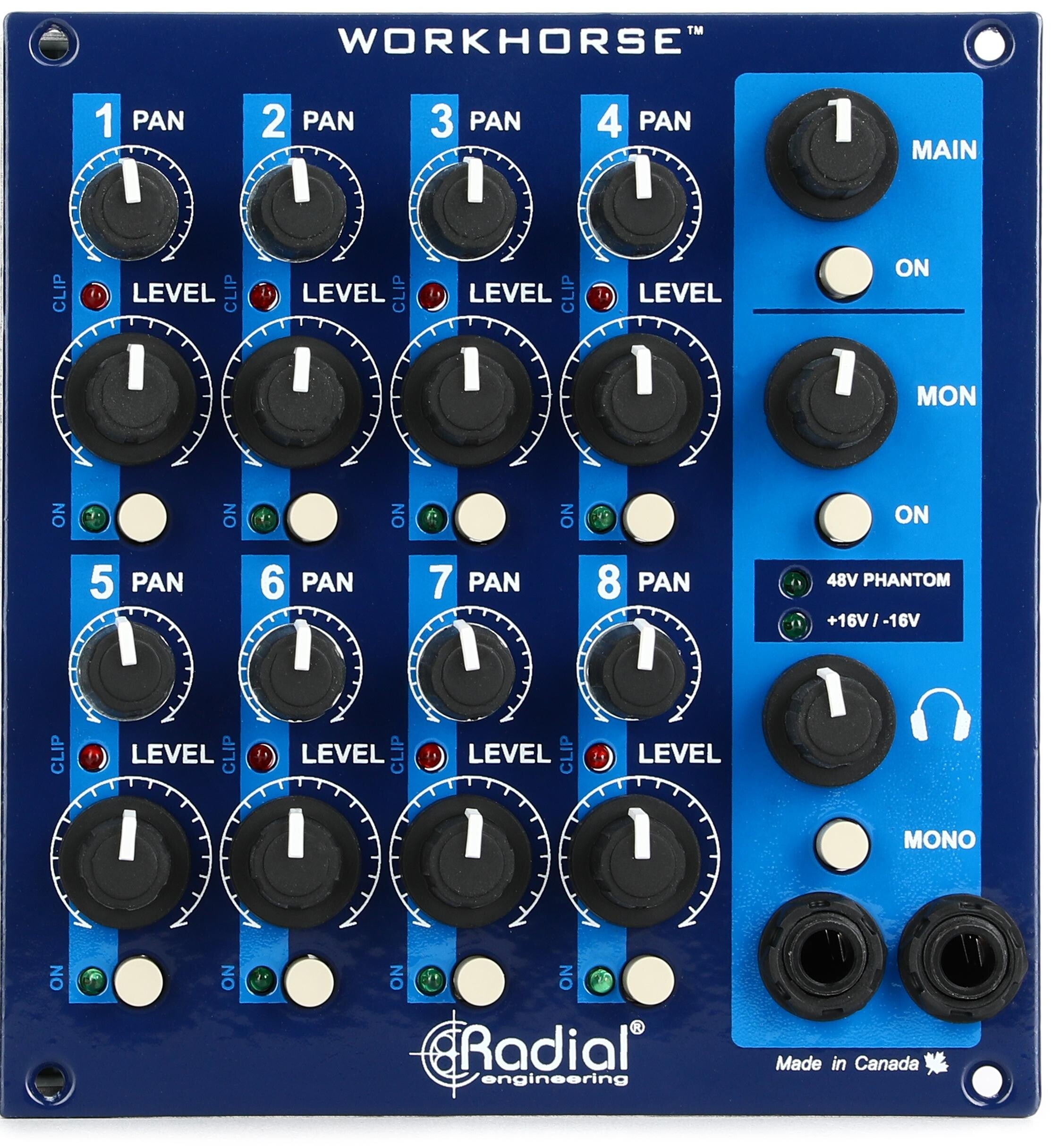 Radial WM8 Mixer Add-On for Workhorse WR-8 Frame Sweetwater