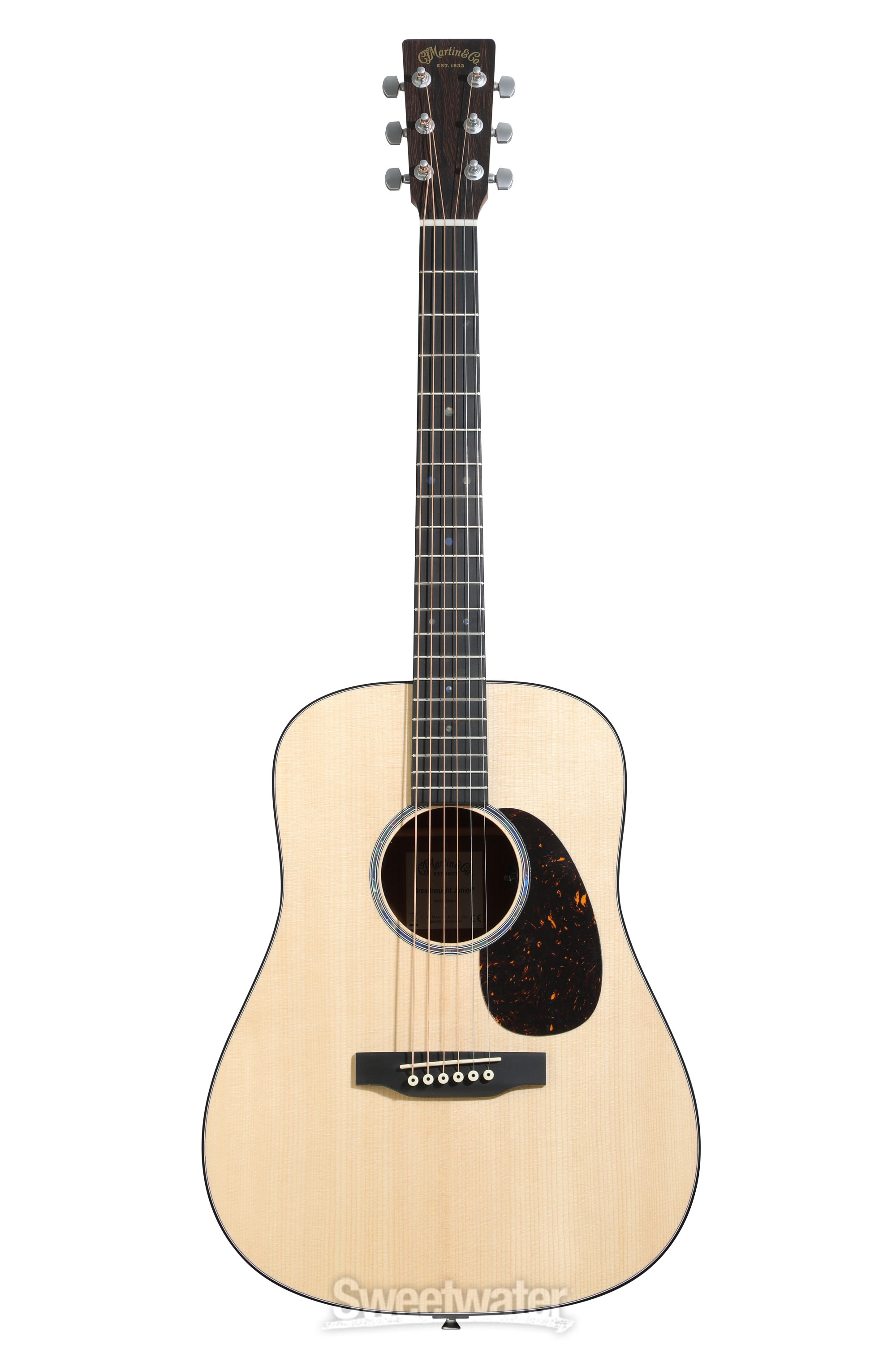 Martin Dreadnought Junior アコーススティックギター Martin D Jr-E Acoustic-electric Guitar - Natural | Sweetwater