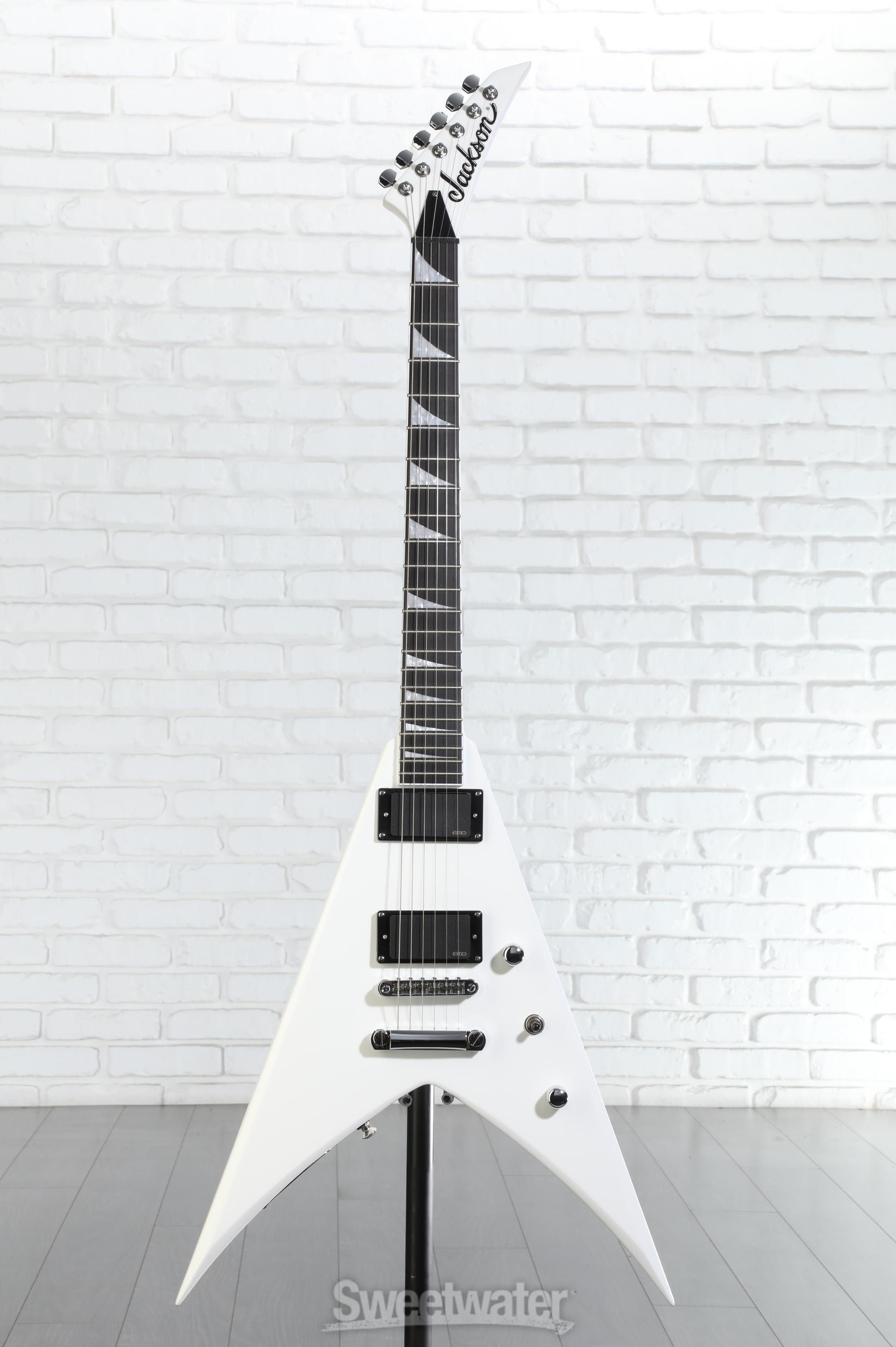 Jackson Pro Series King V KVTMG Electric Guitar - Snow White