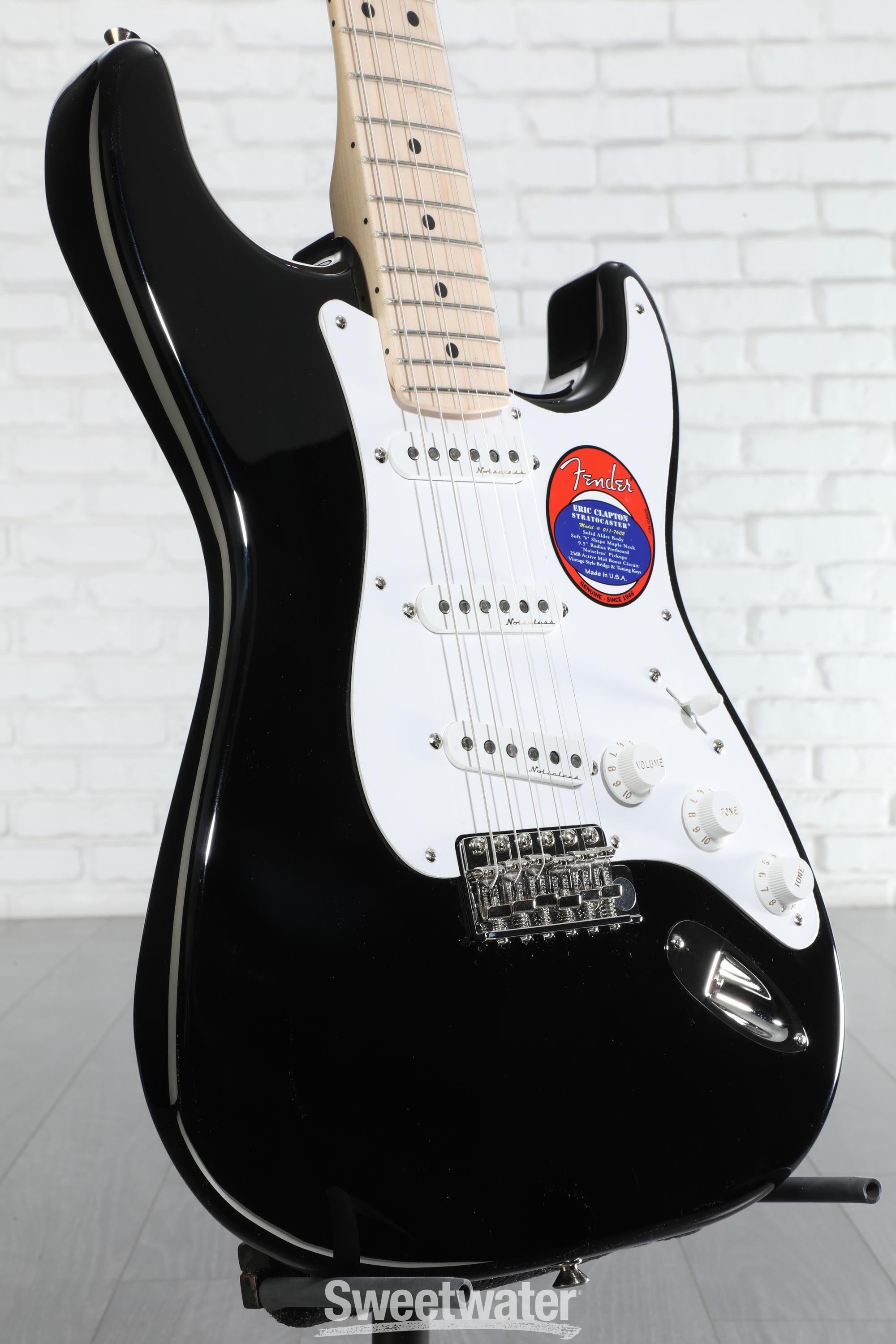 Fender Eric Clapton Stratocaster - Black with Maple Fingerboard