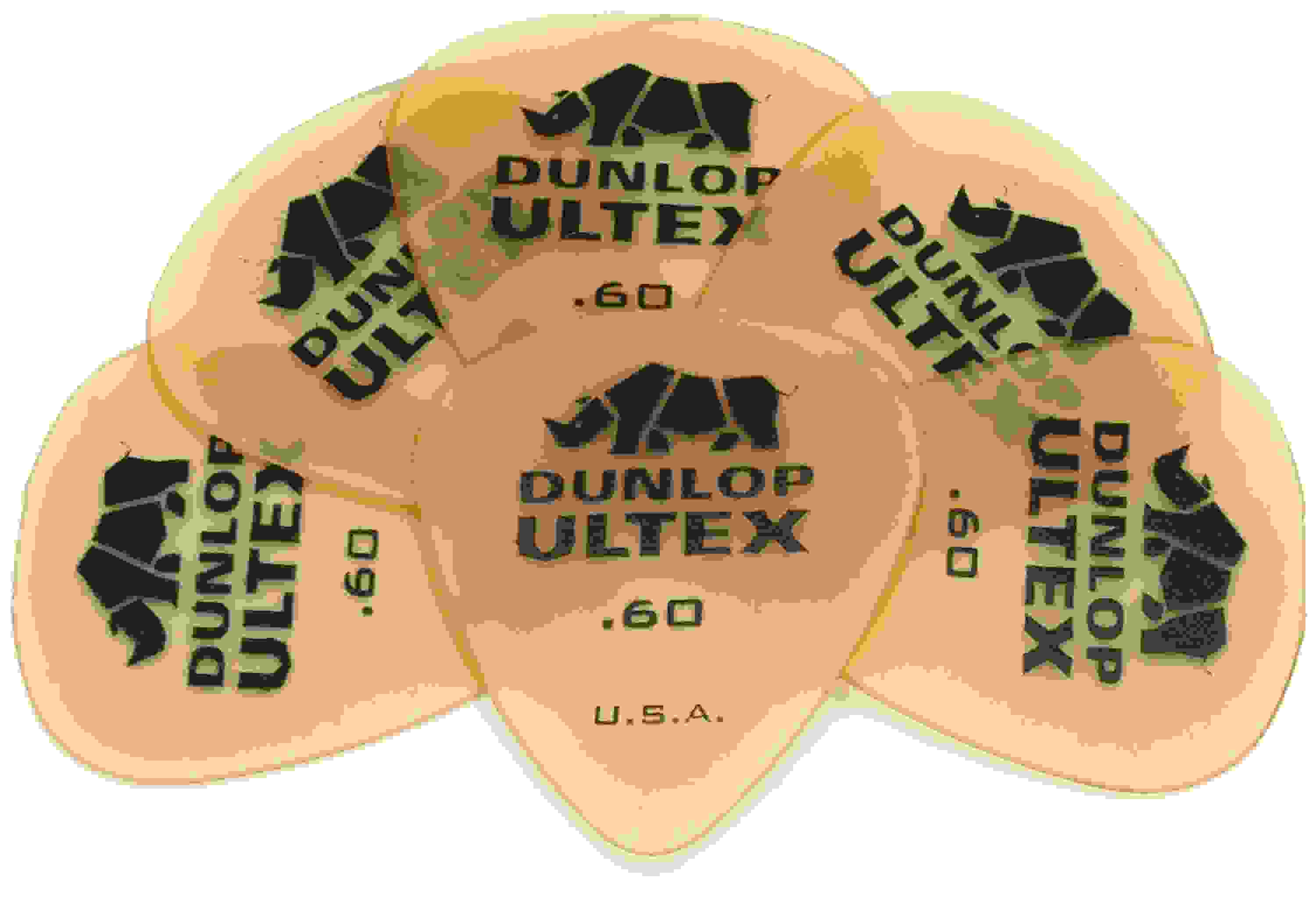 Dunlop Ultex Standard Guitar Picks .60mm 6-pack