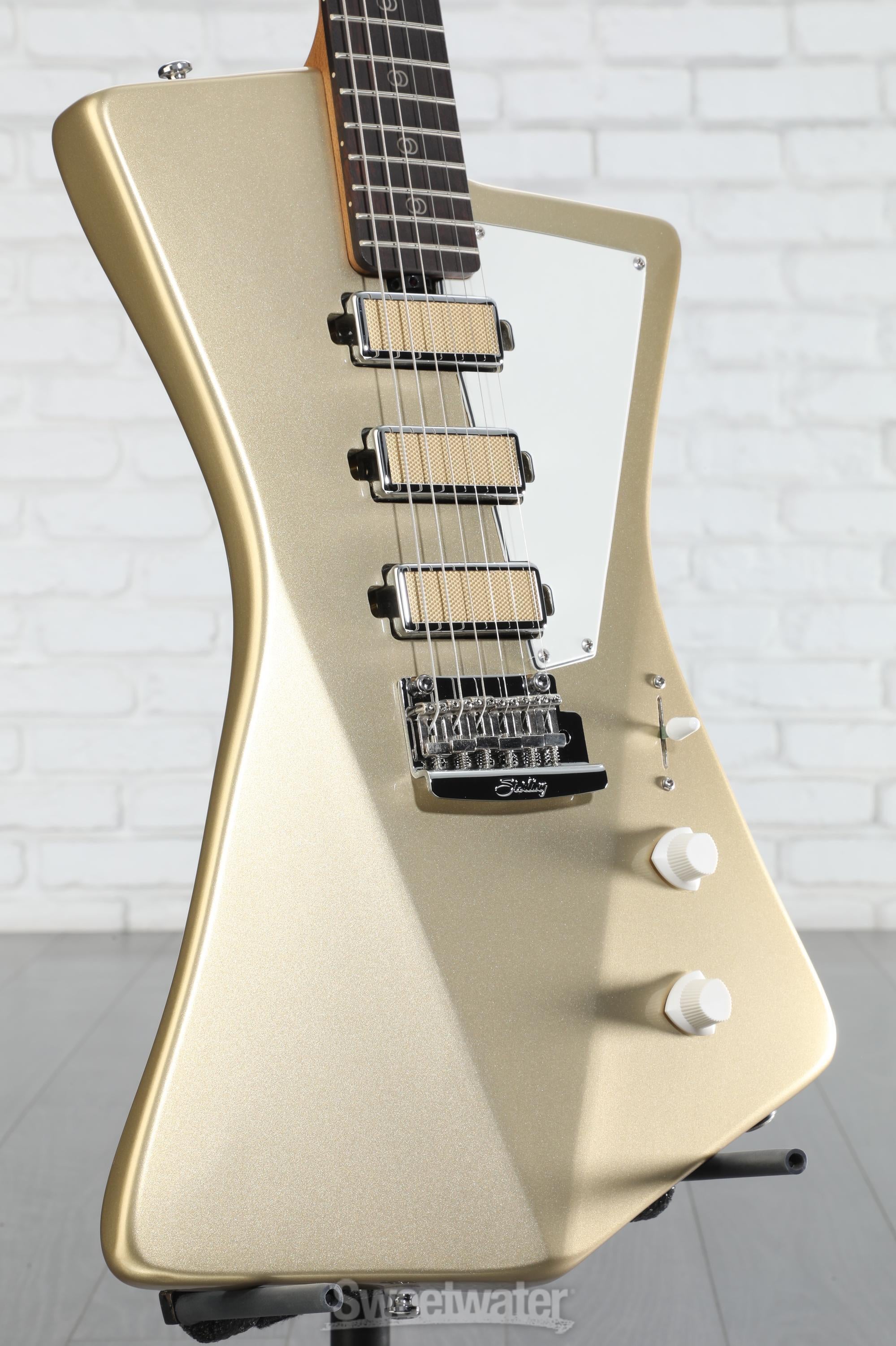 Sterling By Music Man St. Vincent Goldie Electric Guitar