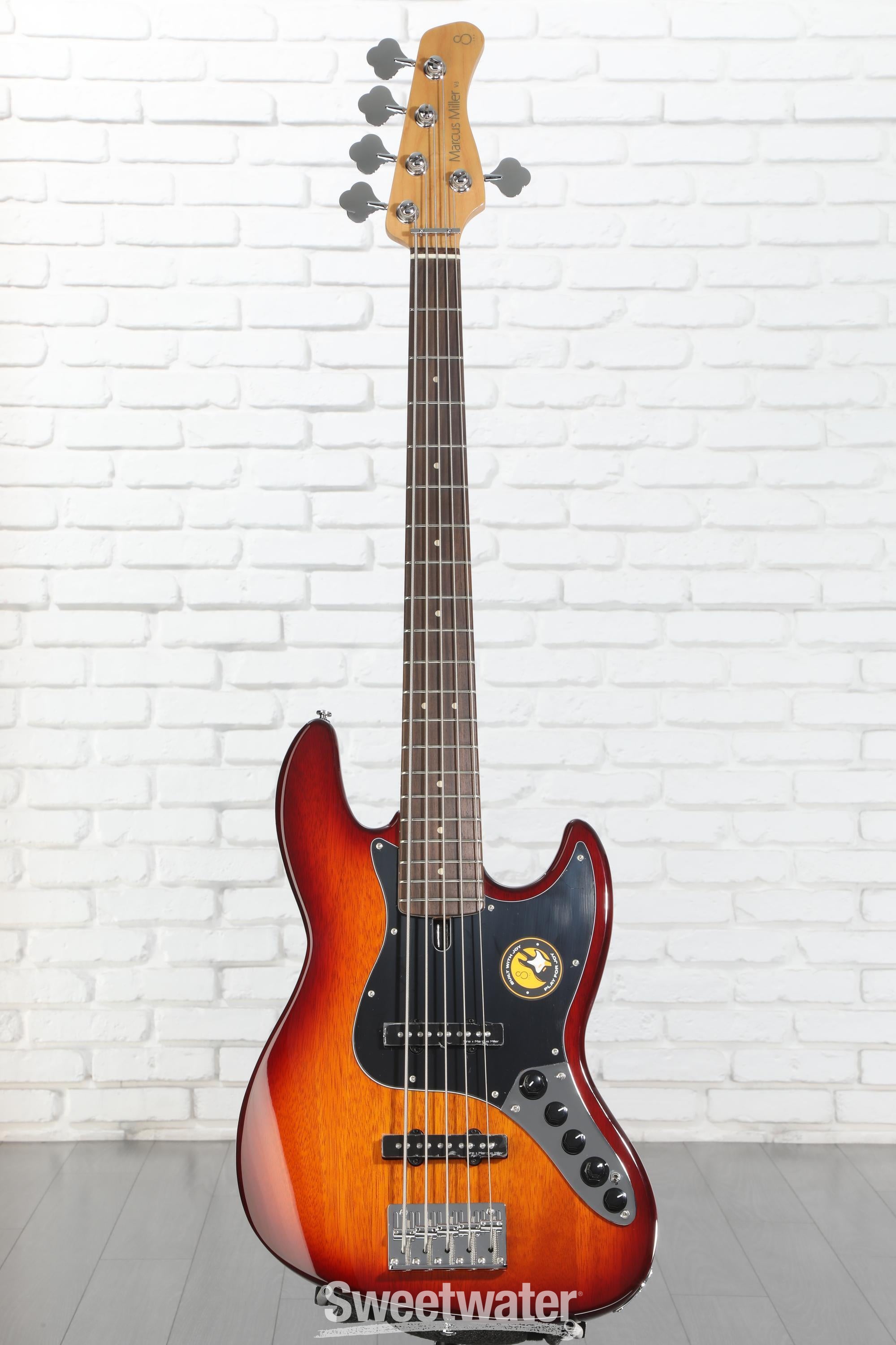 Sire Marcus Miller V3 5-string Bass Guitar - Tobacco Sunburst