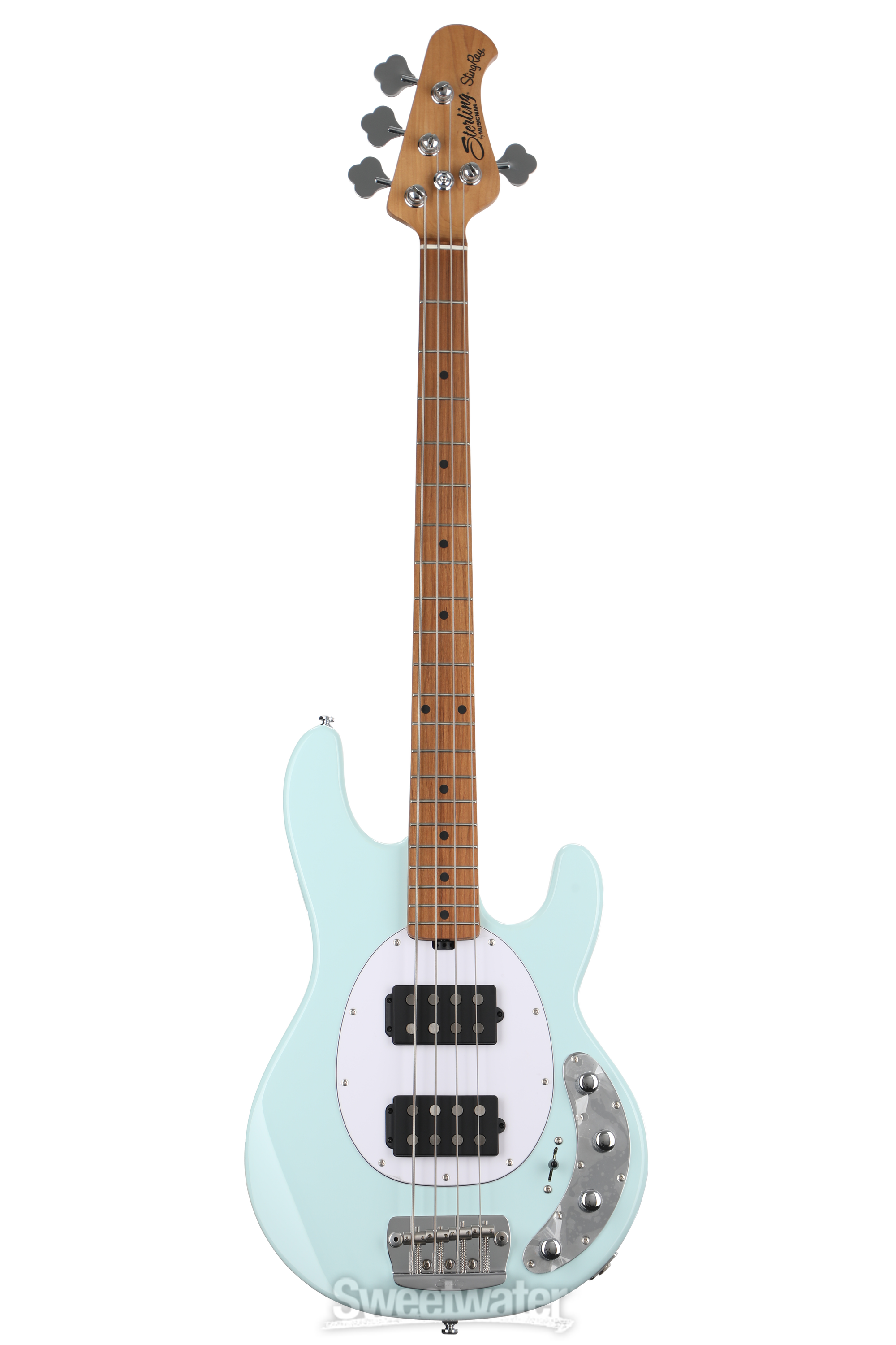 sterling musicman ray34 Bass LH レフティ Sterling by Music Man StingRay RAY34 Spalted Maple Top Bass 3-Tone