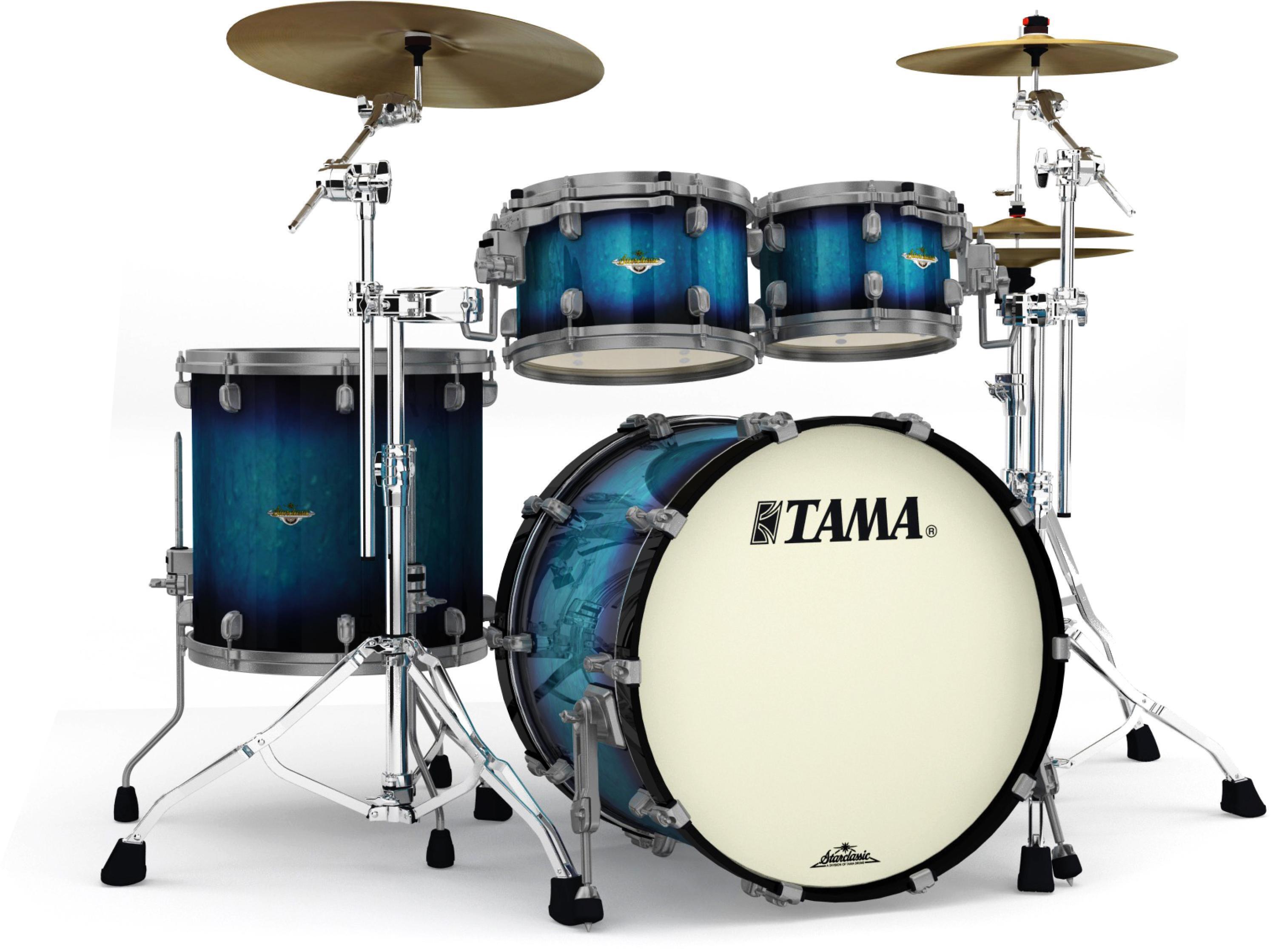 Tama Starclassic Maple MA42TZUS 4-piece Shell Pack - Molten