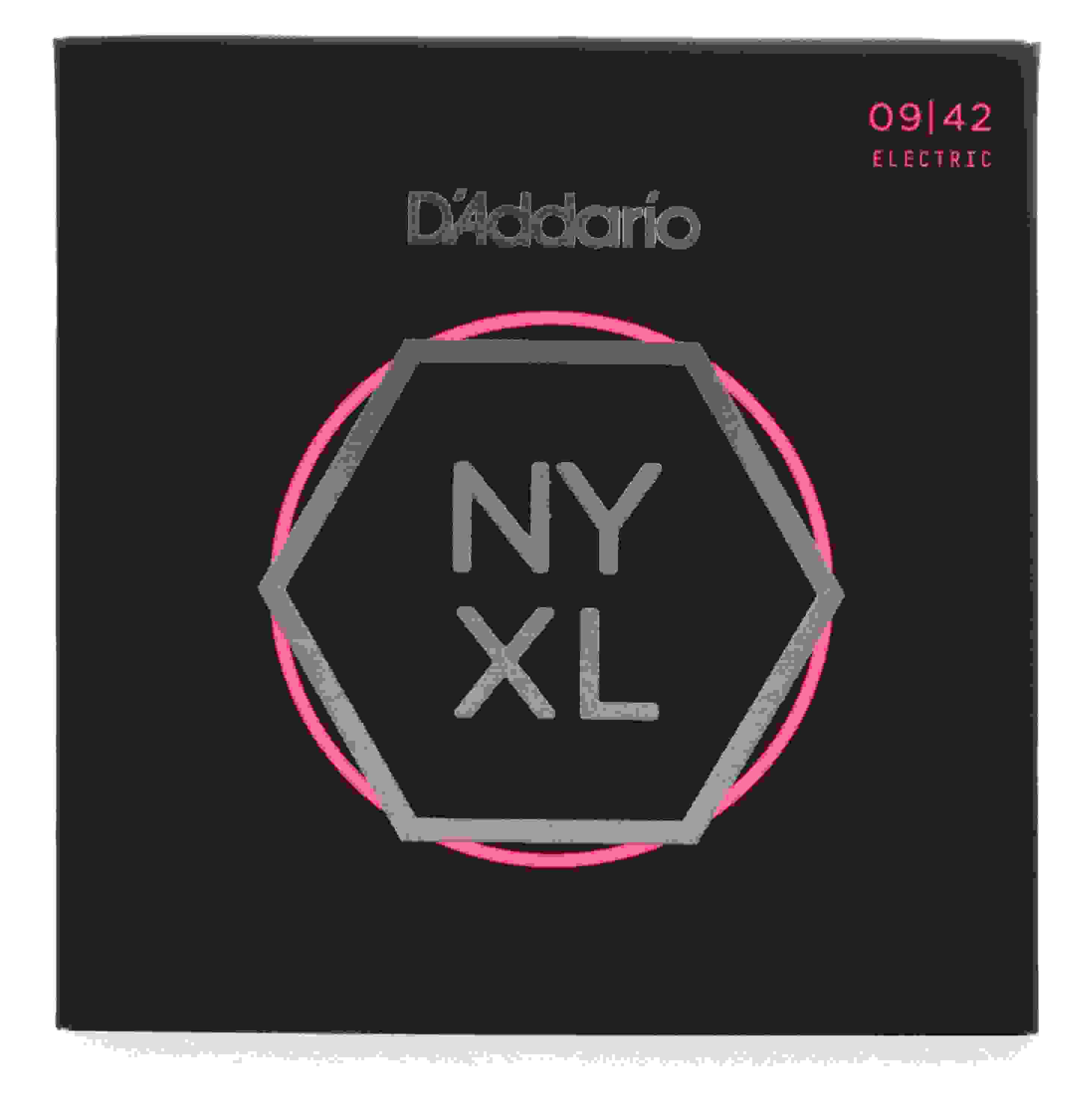 D'Addario NYXL0942 NYXL Nickel Wound Electric Guitar Strings .009