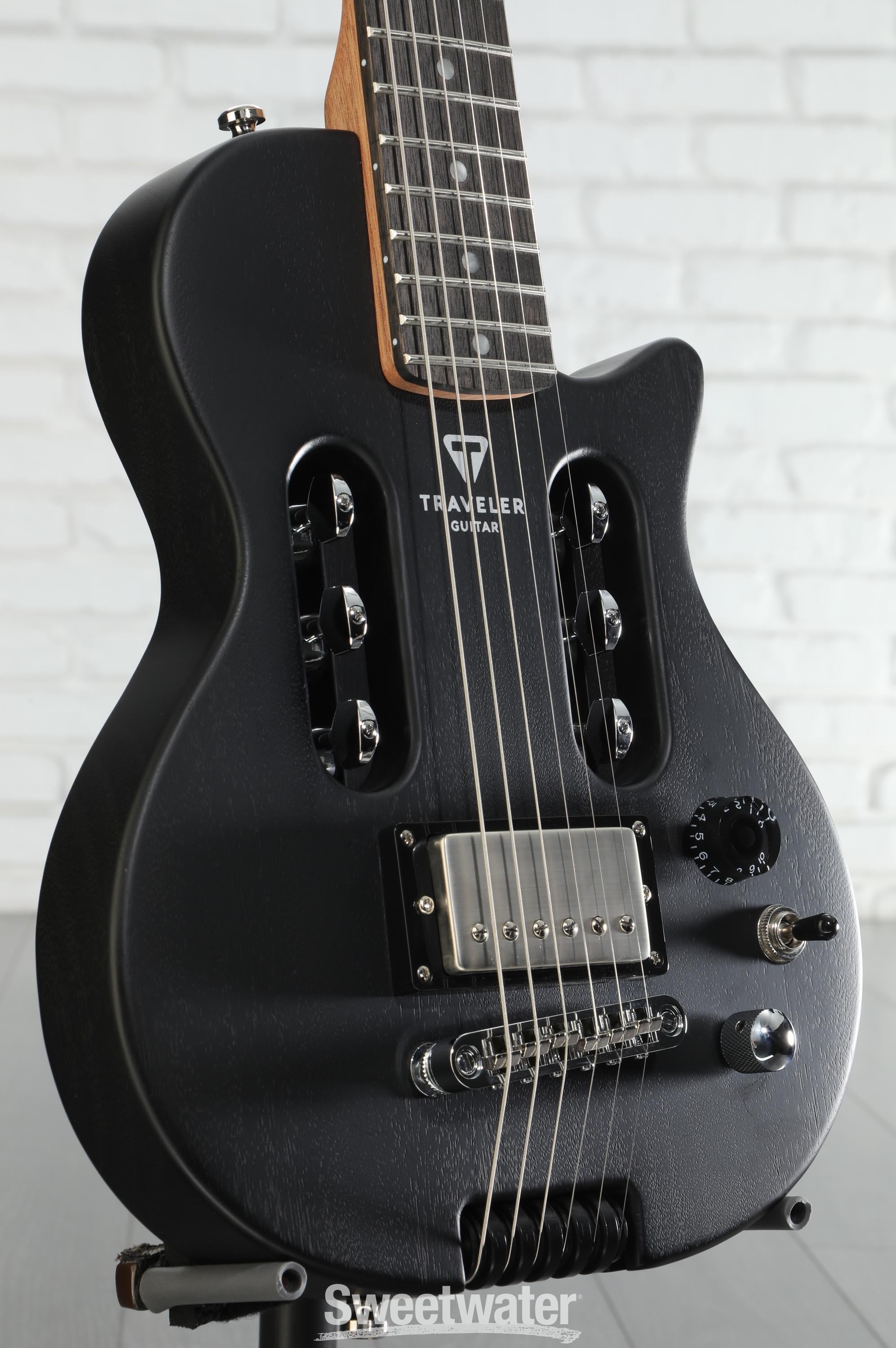 トラベラーギター EG-1 Series TRAVELER GUITAR 黒 Amazon.com: Traveler Guitar Electric Guitar 6 String EG-1