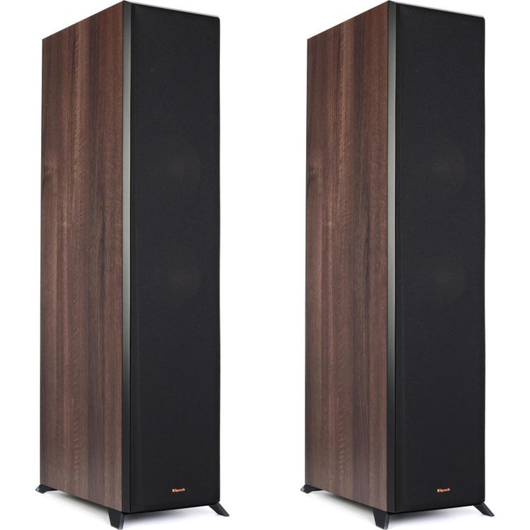 Klipsch RP-8000F II Passive Floor-standing Speaker Pair Walnut