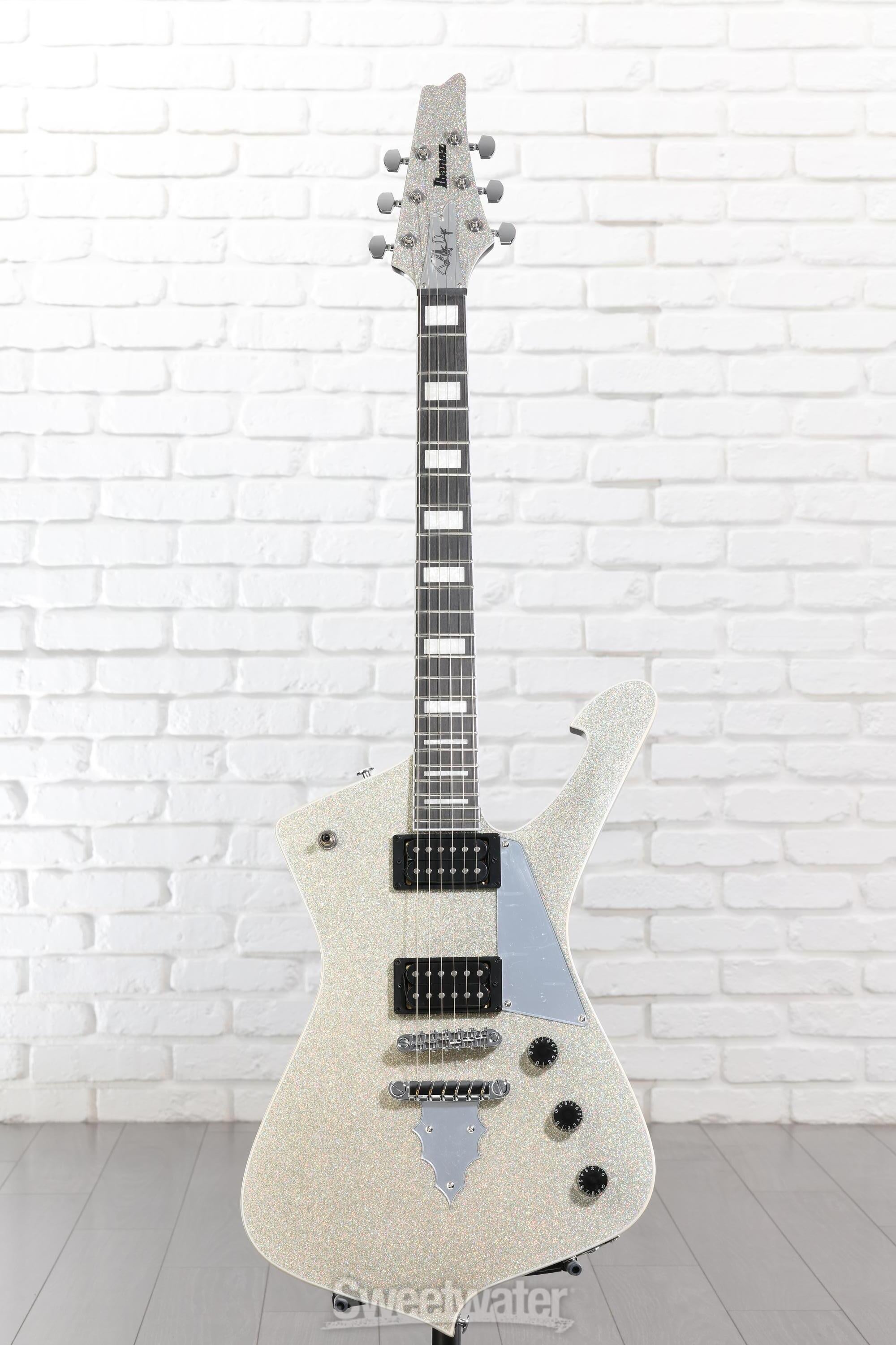 Ibanez Paul Stanley Signature PS60 - Silver Sparkle | Sweetwater