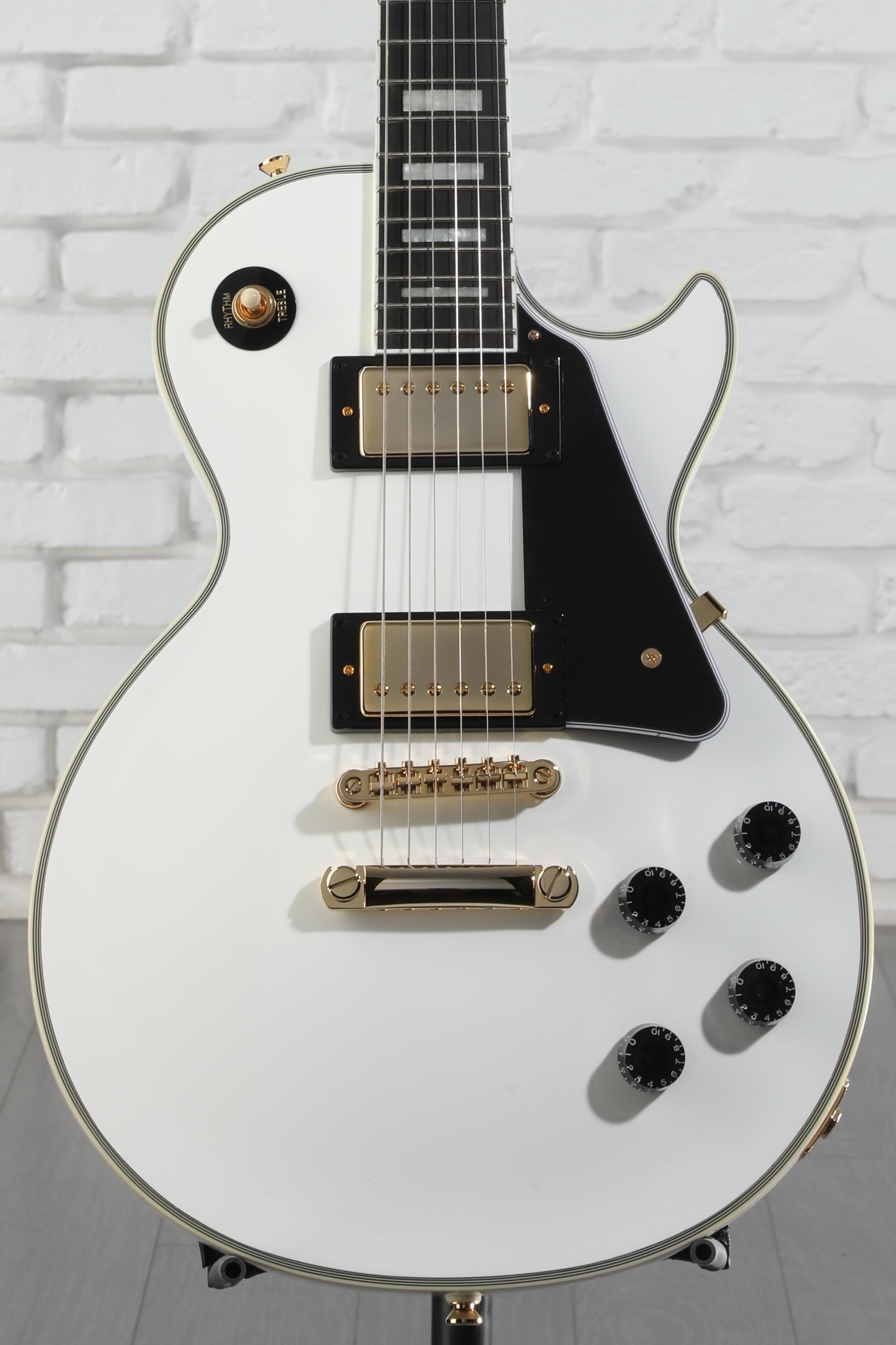 Epiphone Les Paul Custom Electric Guitar - Alpine White