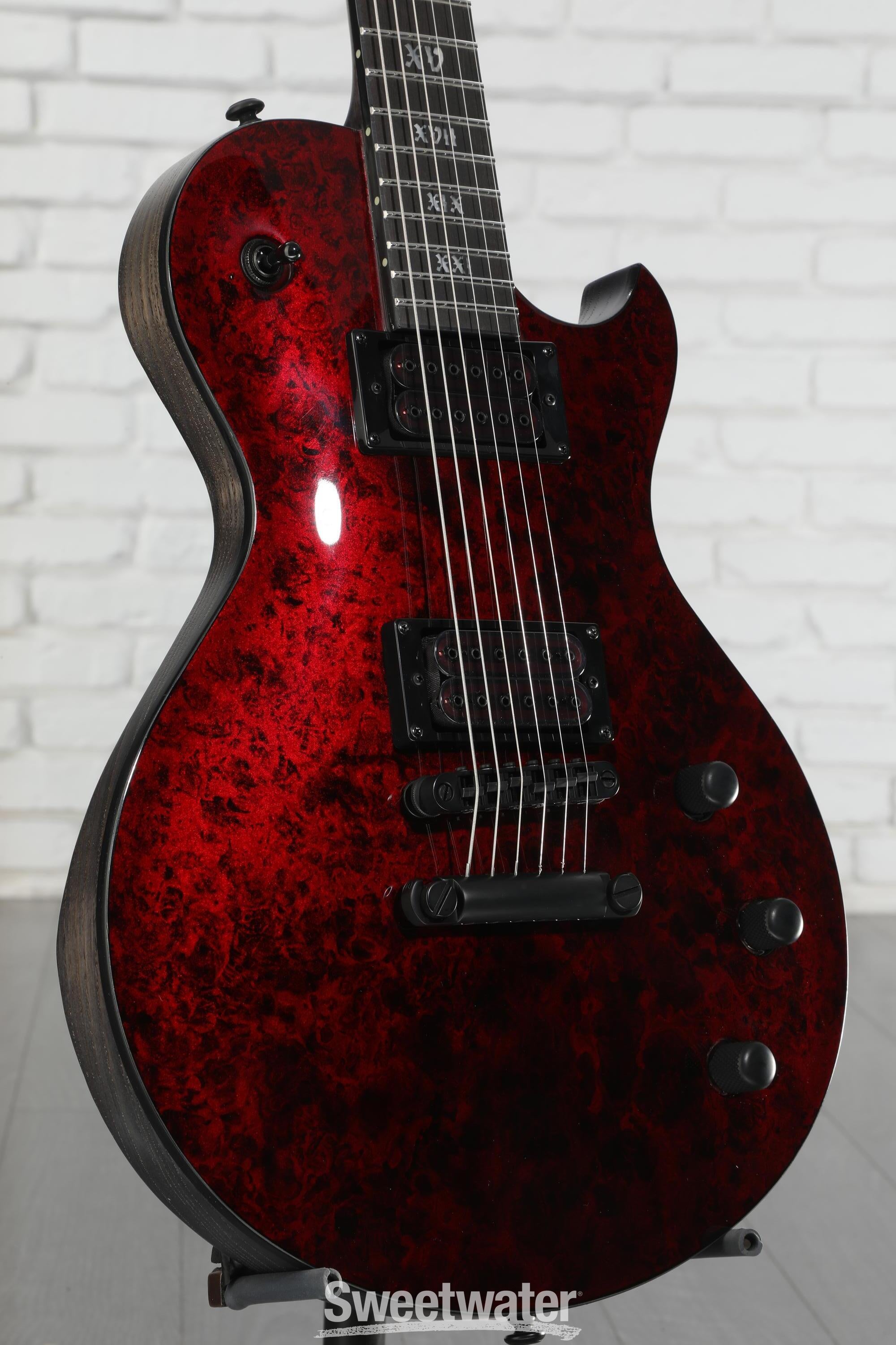 Schecter Solo-II Apocalypse Electric Guitar - Red Reign