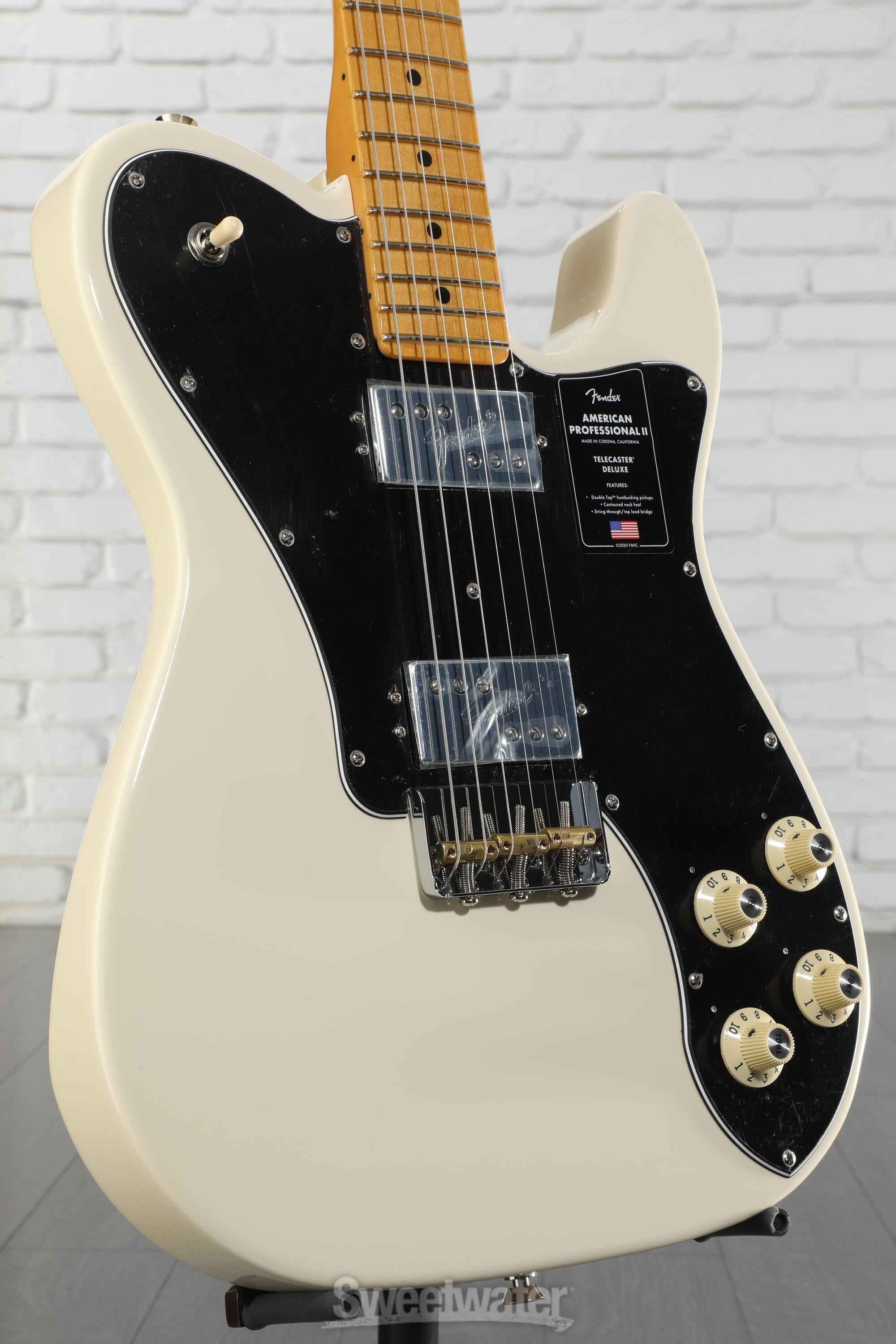 Fender American Professional II Telecaster Deluxe - Olympic White