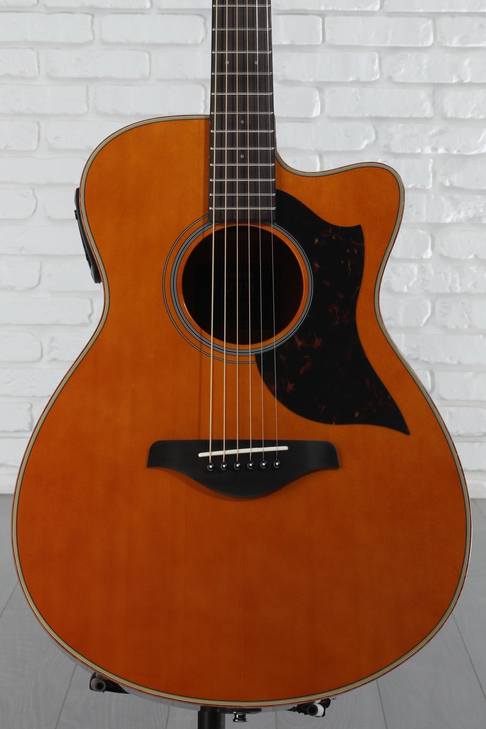 ギター YAMAHA AC1M Yamaha AC1M Acoustic-Electric Guitar Right-Hand Tobacco