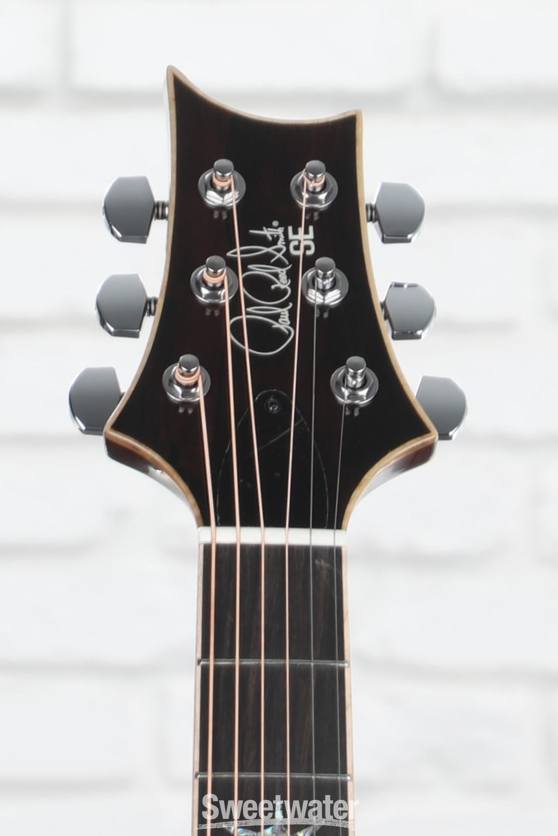 PRS SE A60 Angelus Acoustic-electric Guitar - Cobalt Blue Burst