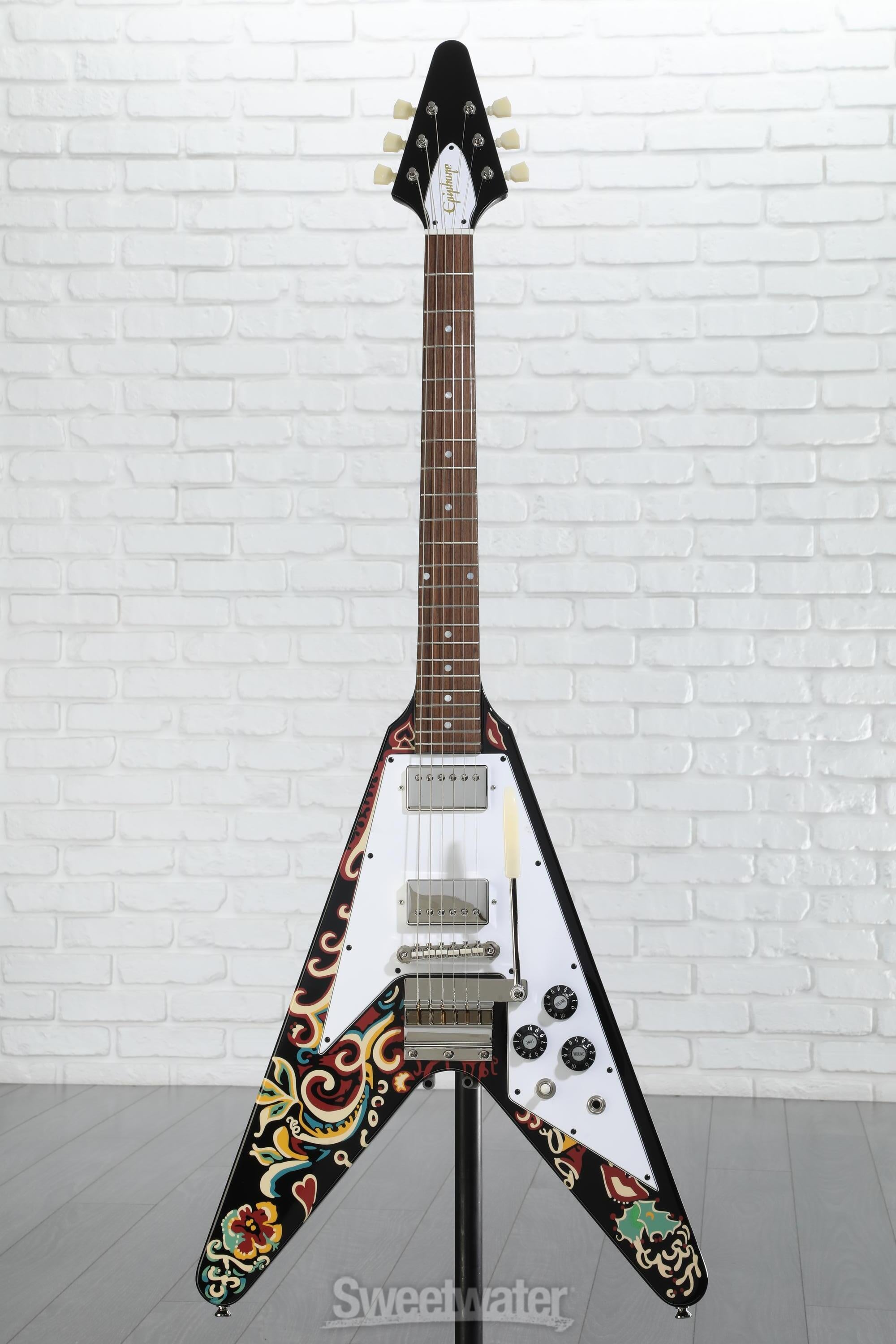 ④ EPIPHONE JimiHendrix LoveDrops FlyingV Epiphone Jimi Hendrix 