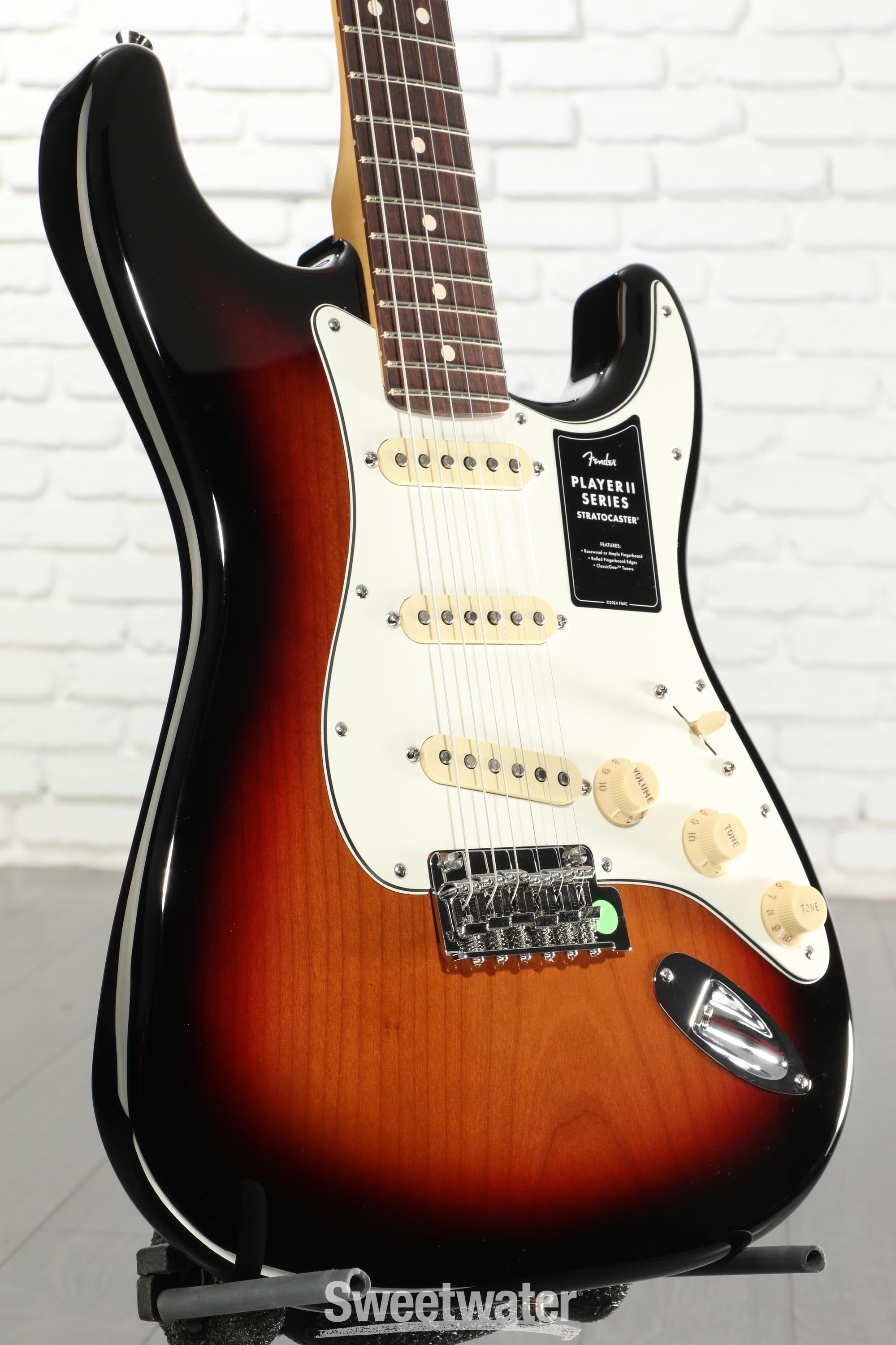 Fender Player II Stratocaster Electric Guitar - 3-color Sunburst