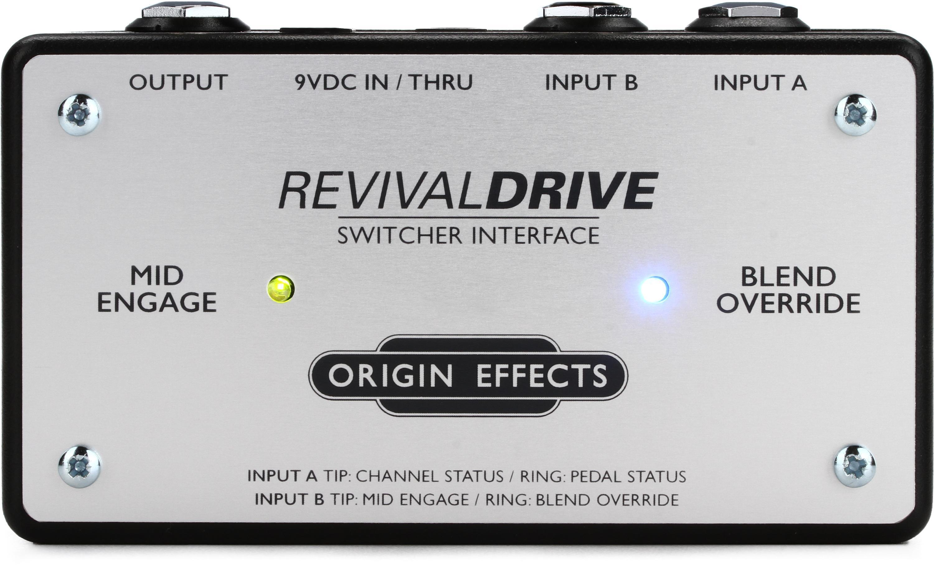 Origin Effects RevivalDRIVE Switcher Interface | Sweetwater