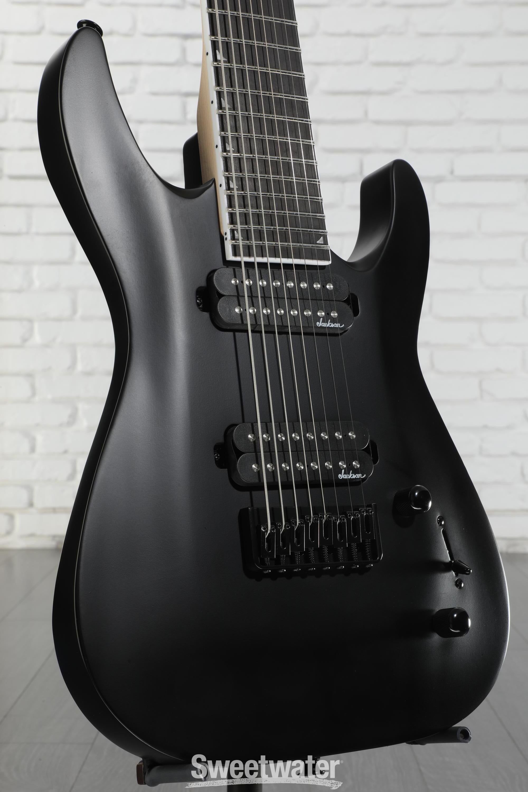 Jackson Dinky Arch Top JS32-8 DKA HT - Satin Black | Sweetwater