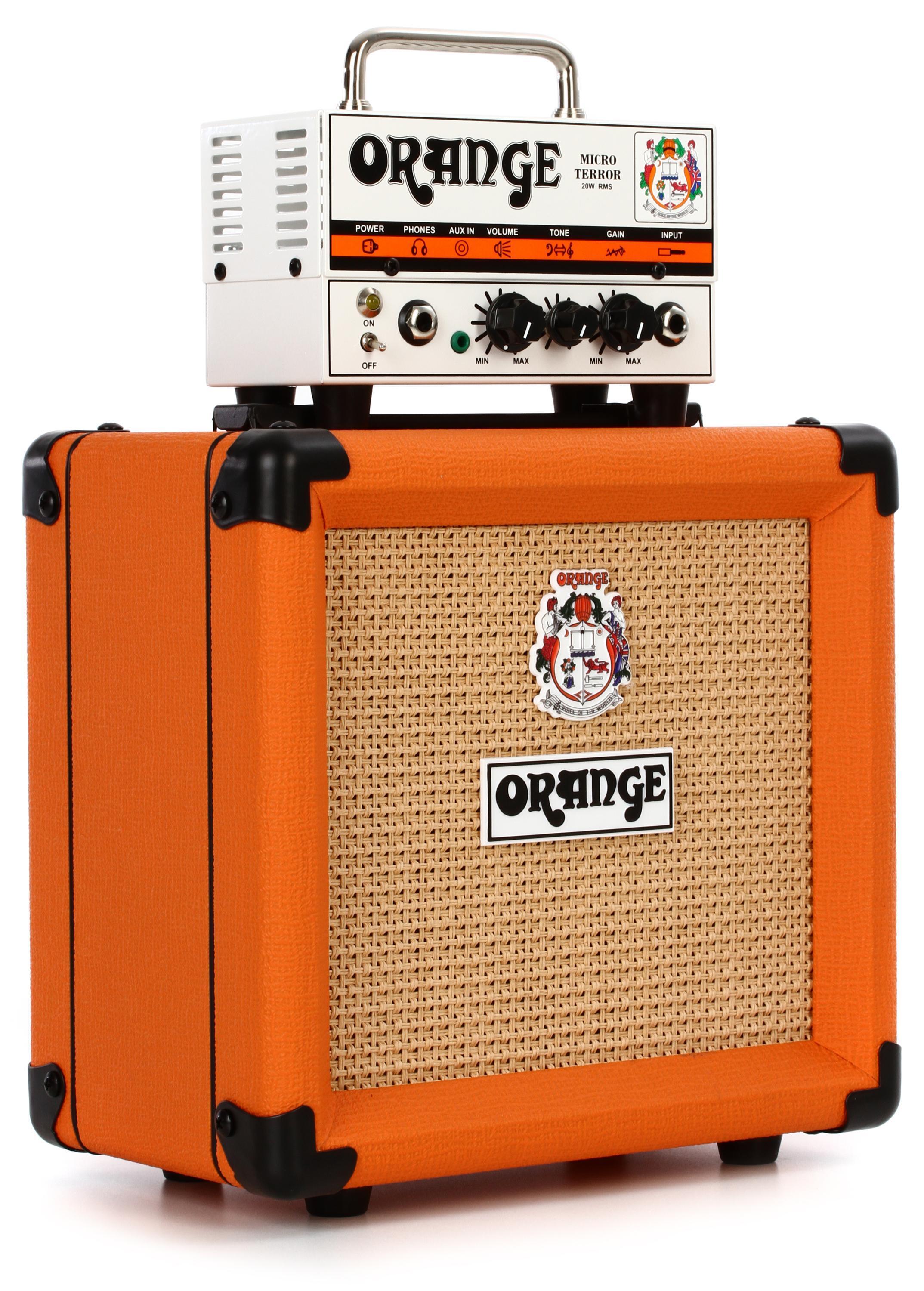 Micro Terror20Wチューブ・アンプヘッド+PPC108Orange - ギターアンプ