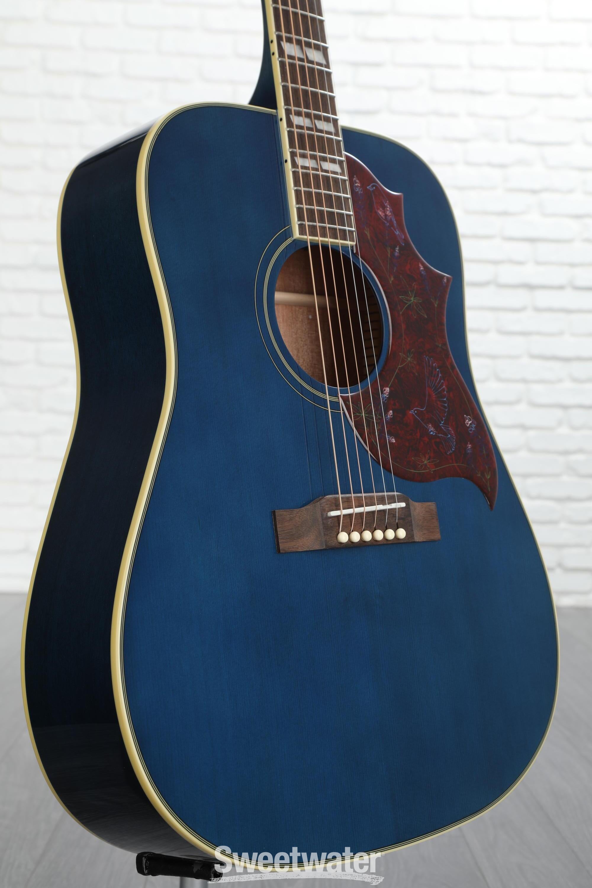 Epiphone Miranda Lambert Bluebird Acoustic-electric Guitar - Blue ...