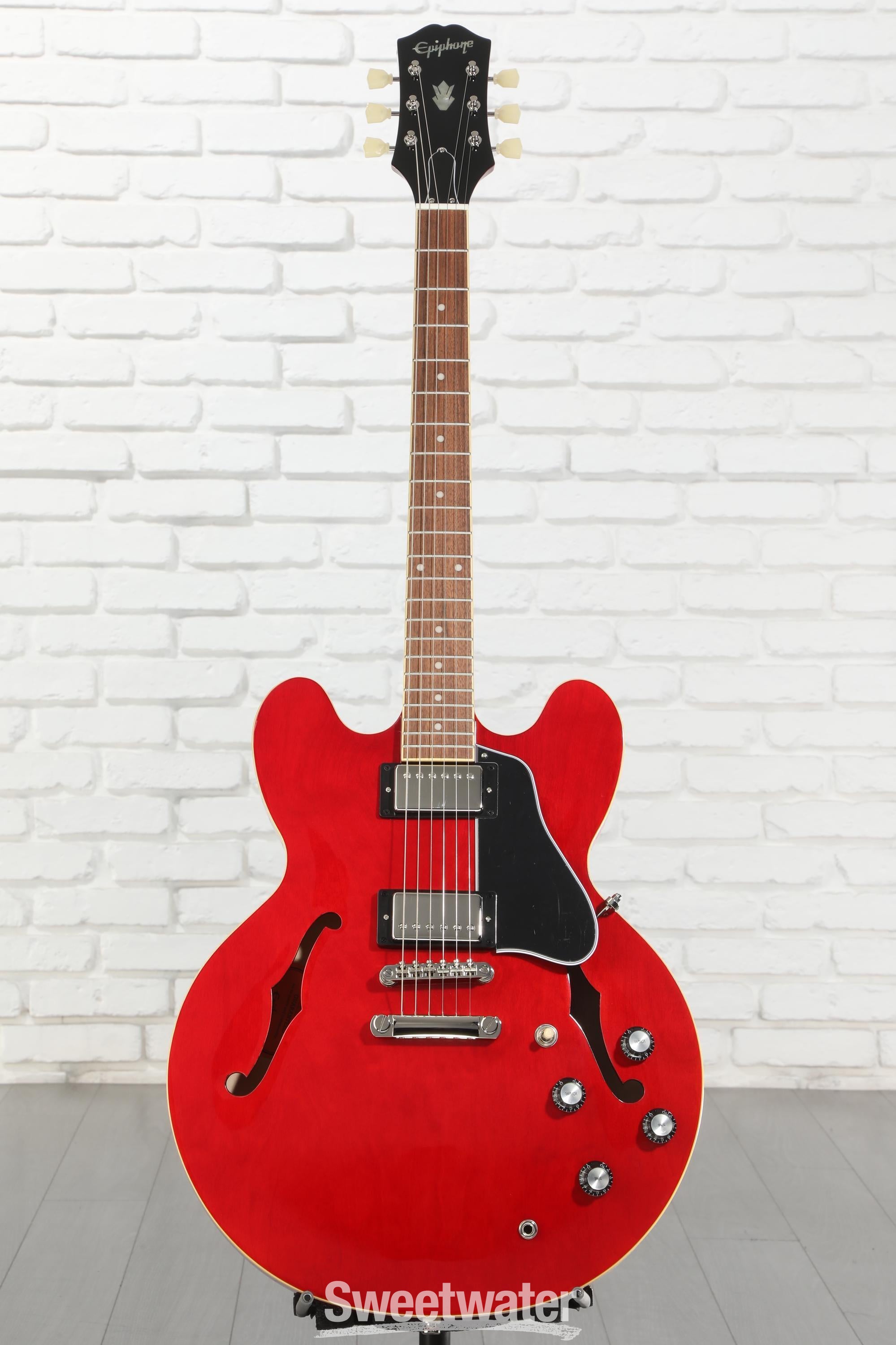 Epiphone ES-335 Semi-hollowbody Electric Guitar - Cherry | Sweetwater