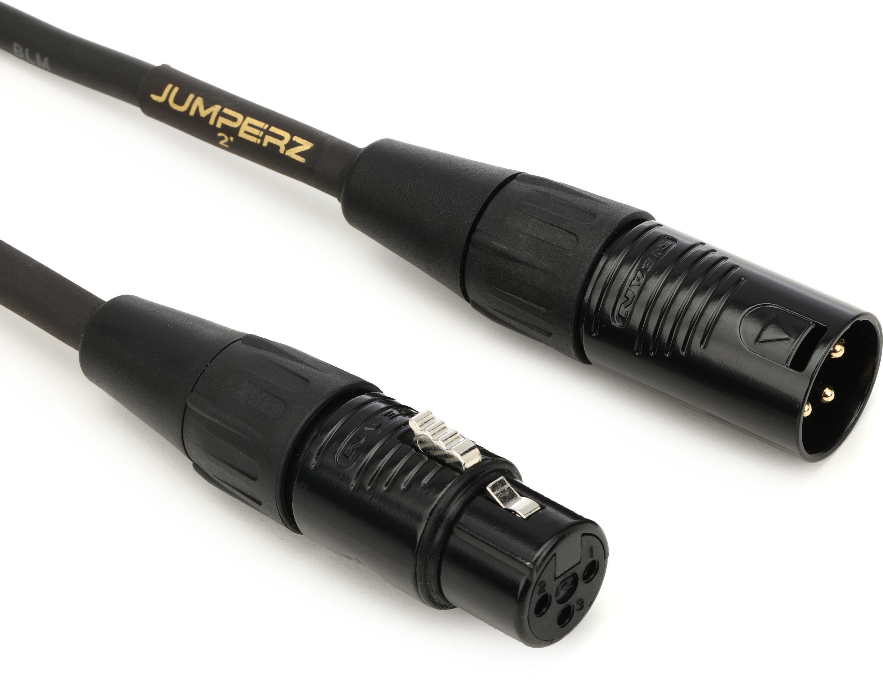 Photo of JUMPERZ JGM-2 Gold Microphone Cable - 2 foot