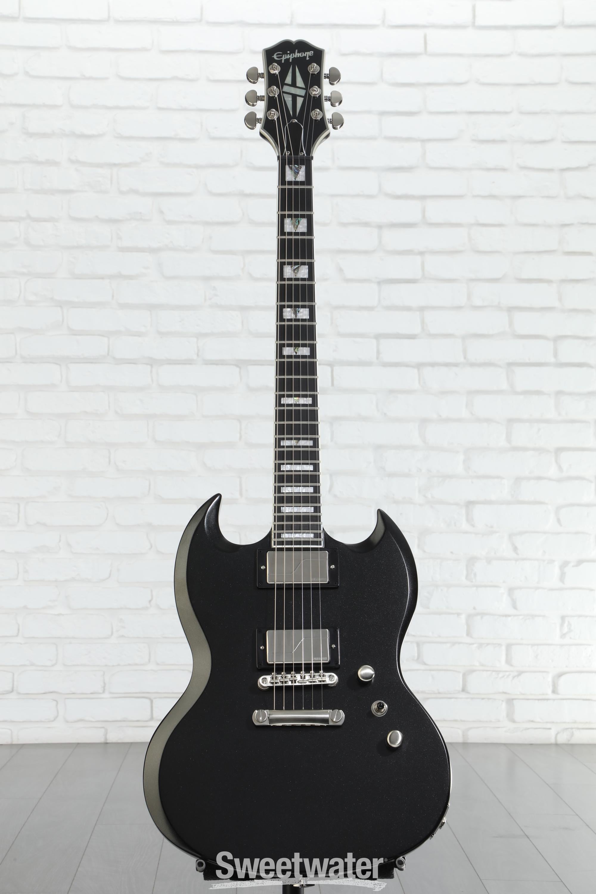 Epiphone SG Prophecy Electric Guitar - Aged Jet Black Metallic