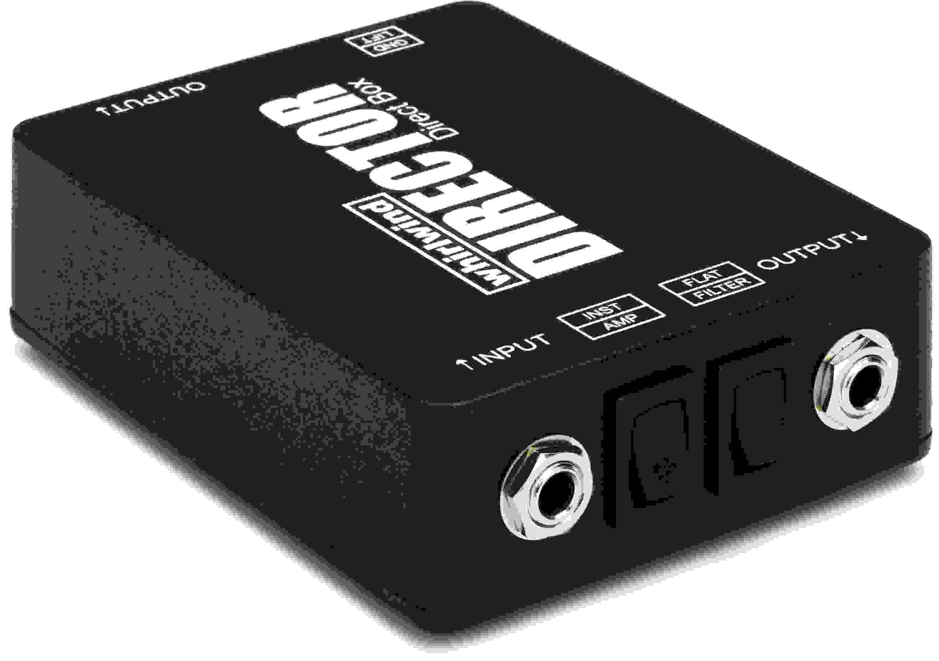 Whirlwind DIRECTOR 1channel Passive Instrument Direct Box Sweetwater