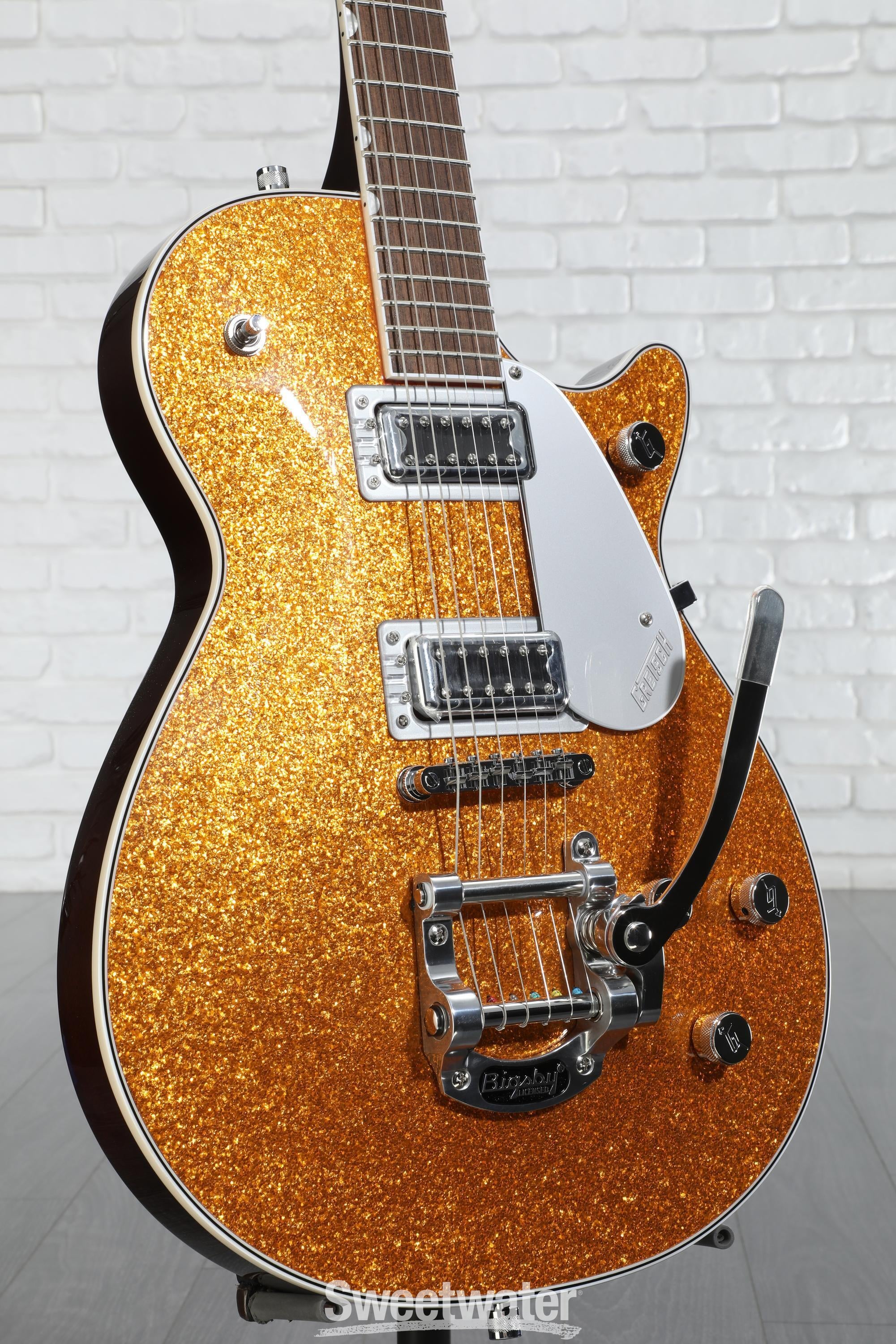 お待たせ! Gretsch Electromatic Jet Electric Guitar - Gold Sparkle ギター
