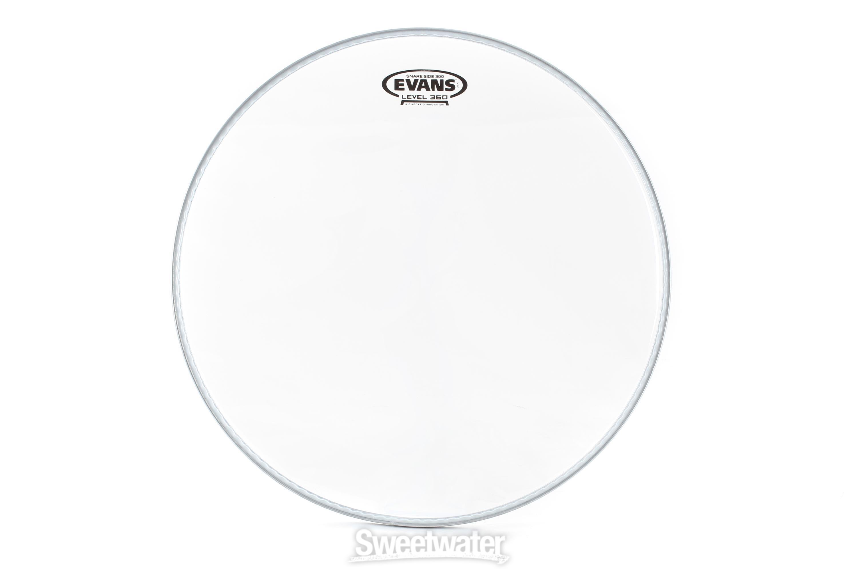 Evans level 360 snare shop head