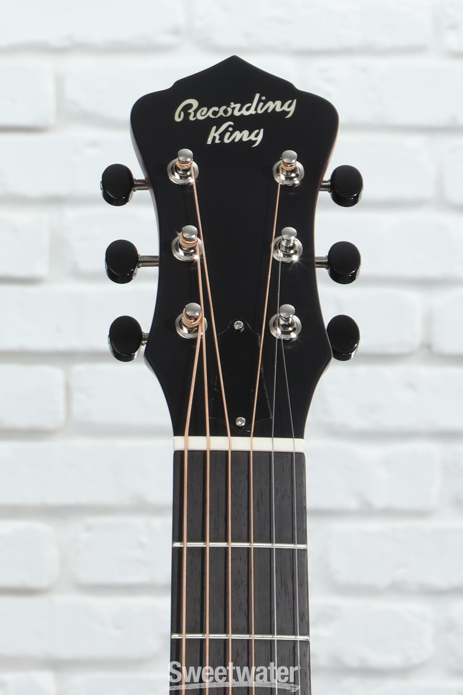 Recording King Tricone Resonator Guitar - Roundneck | Sweetwater