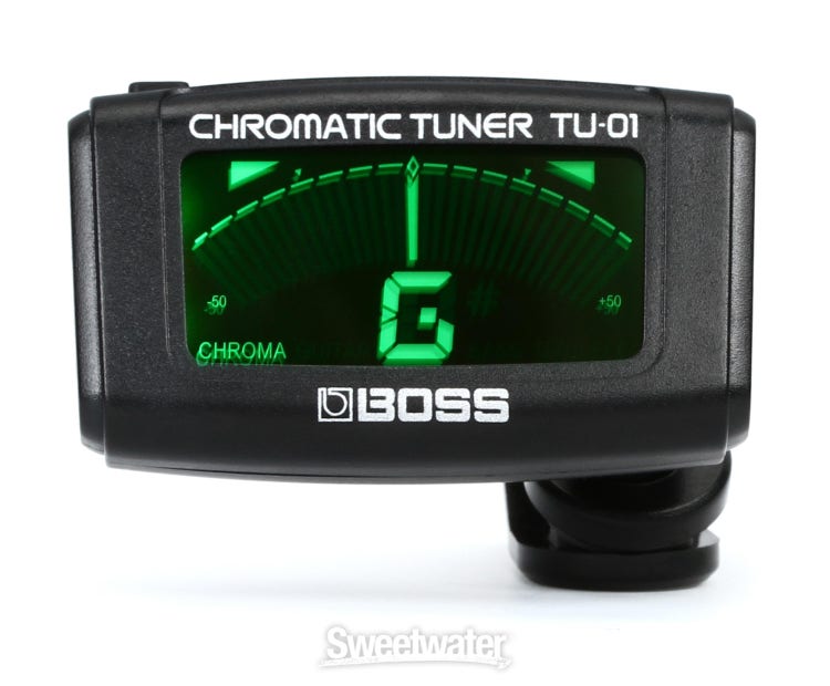 Boss TU-01 Chromatic Tuner Clip-On Accordeur