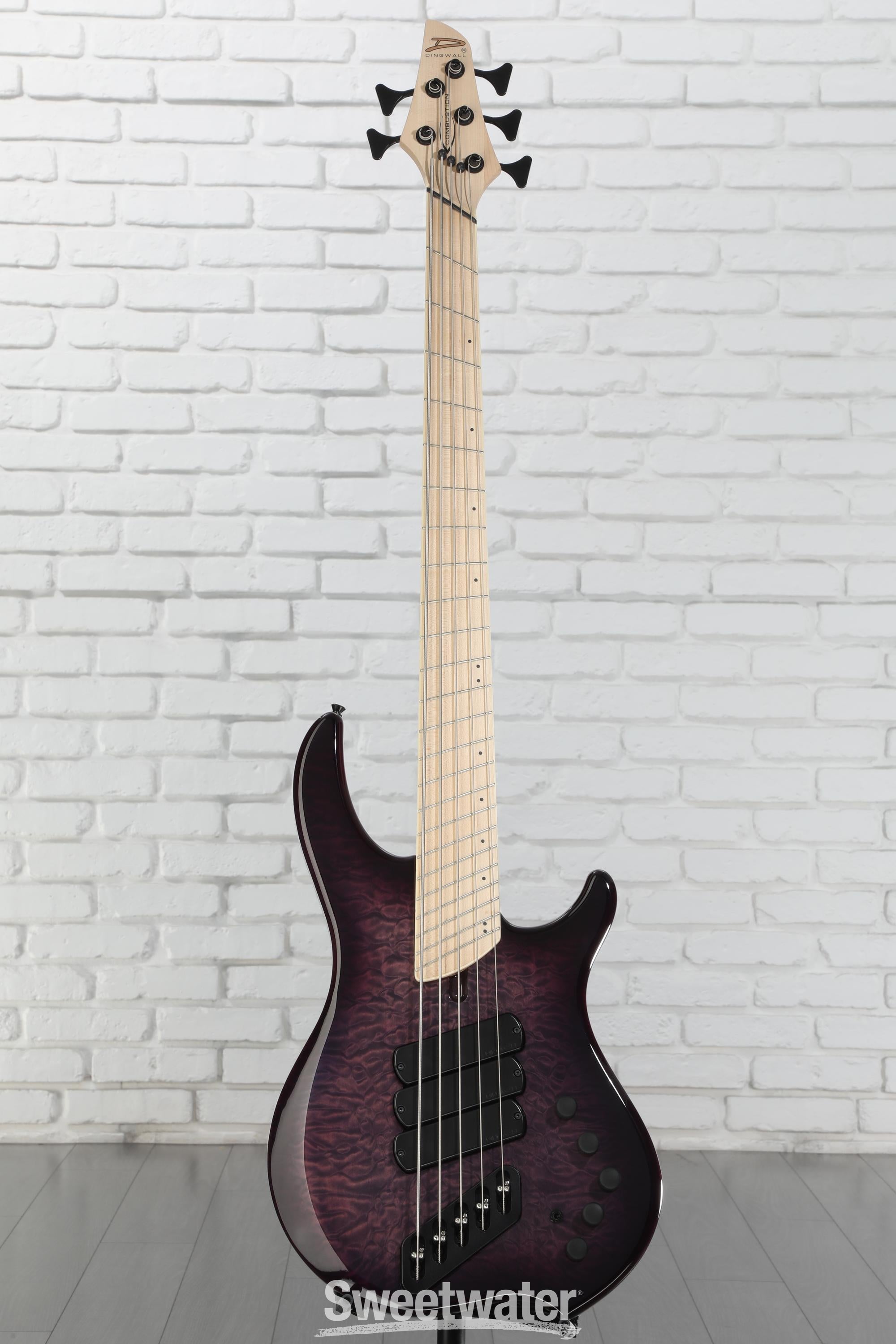 Dingwall Guitars Combustion 5-string Electric Bass - Ultraviolet