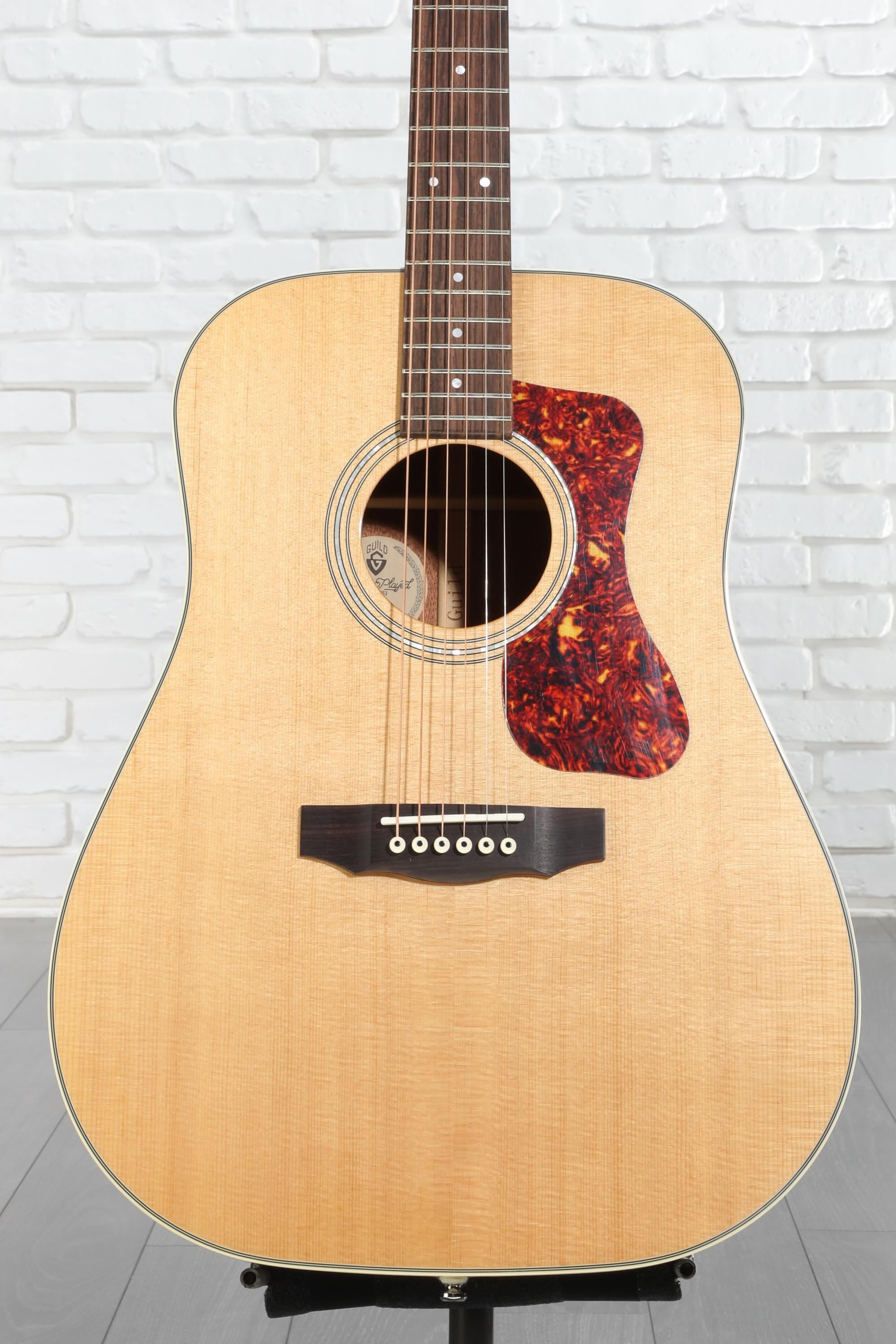 Guild D-140 Acoustic Guitar - Natural | Sweetwater