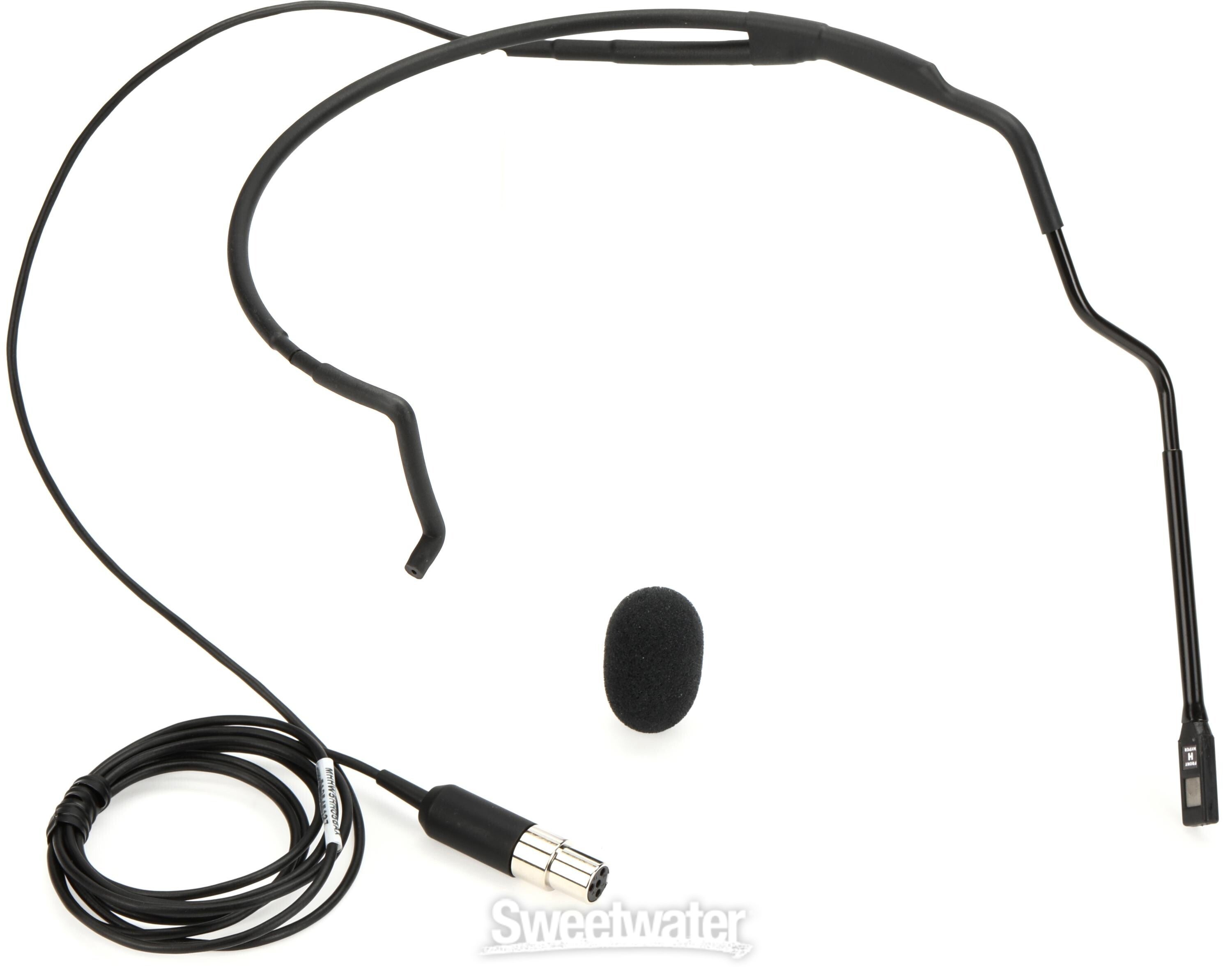 Countryman ISOMAX Hypercardioid Headset Microphone with AX Connector for  Shure Axient Wireless - Black
