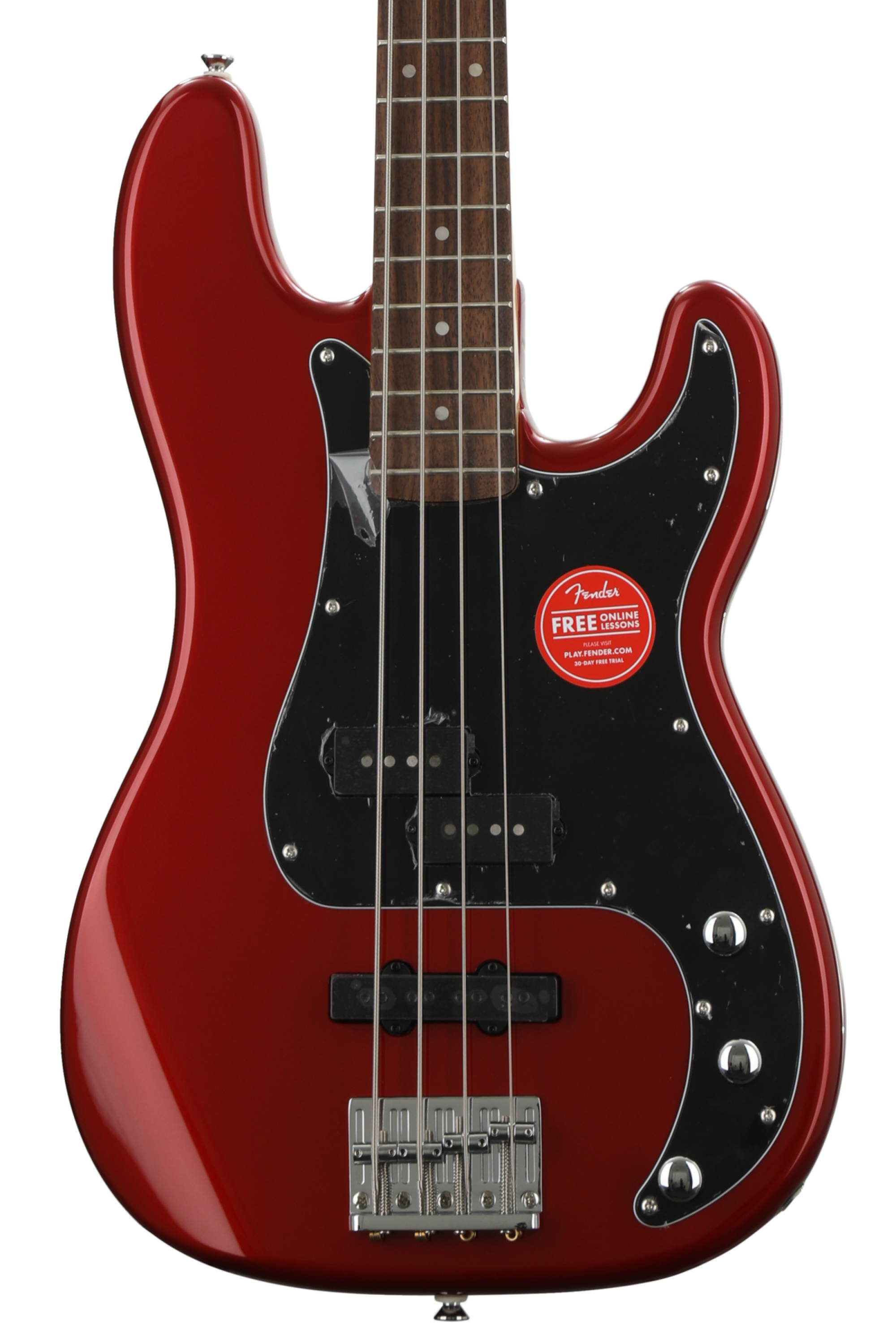 Squier Vintage Modified Precision Bass PJ - Candy Apple Red w