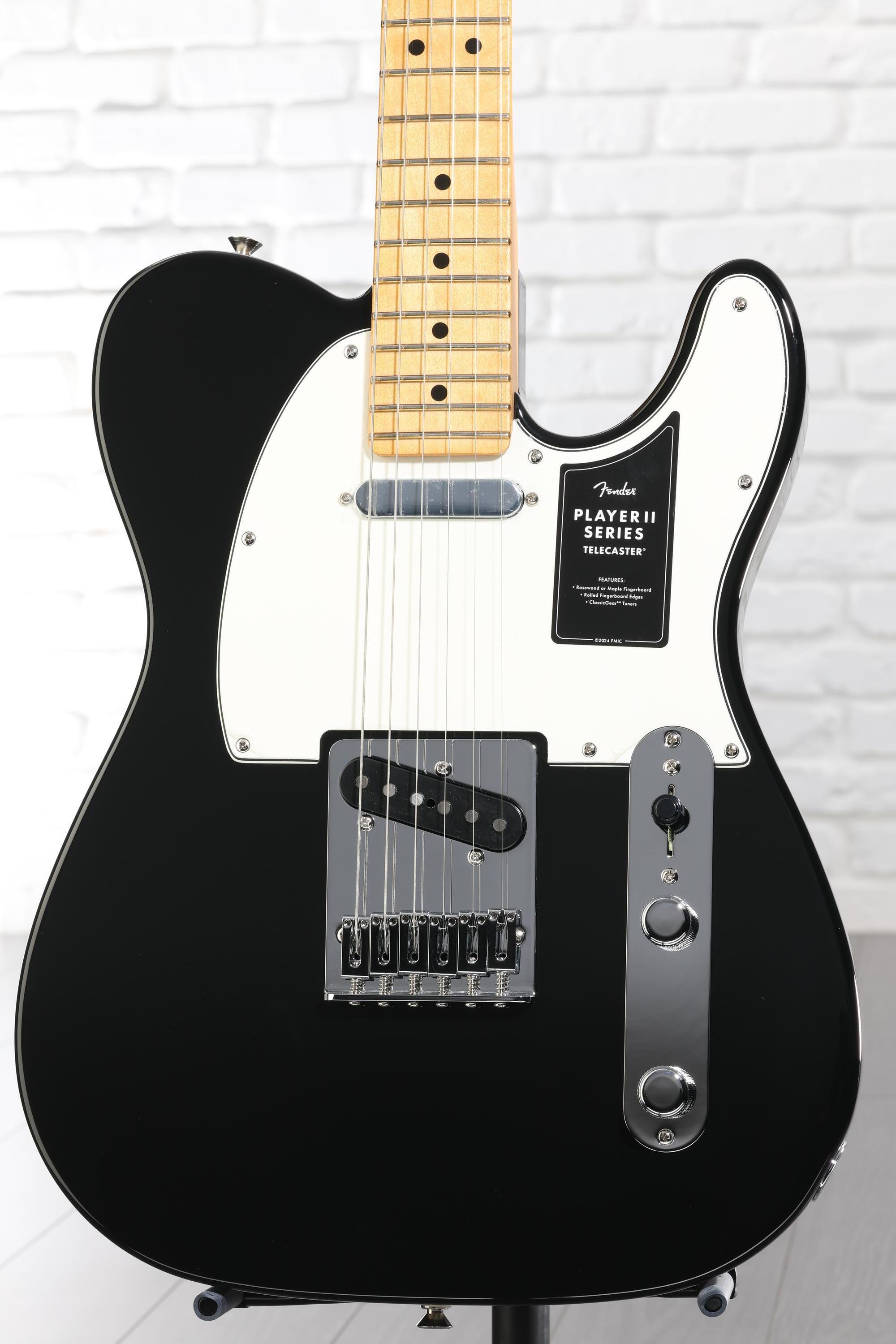 t*t様 Fender Player Series Telecaster Fender Player II Telecaster Electric Guitar - Black with Maple