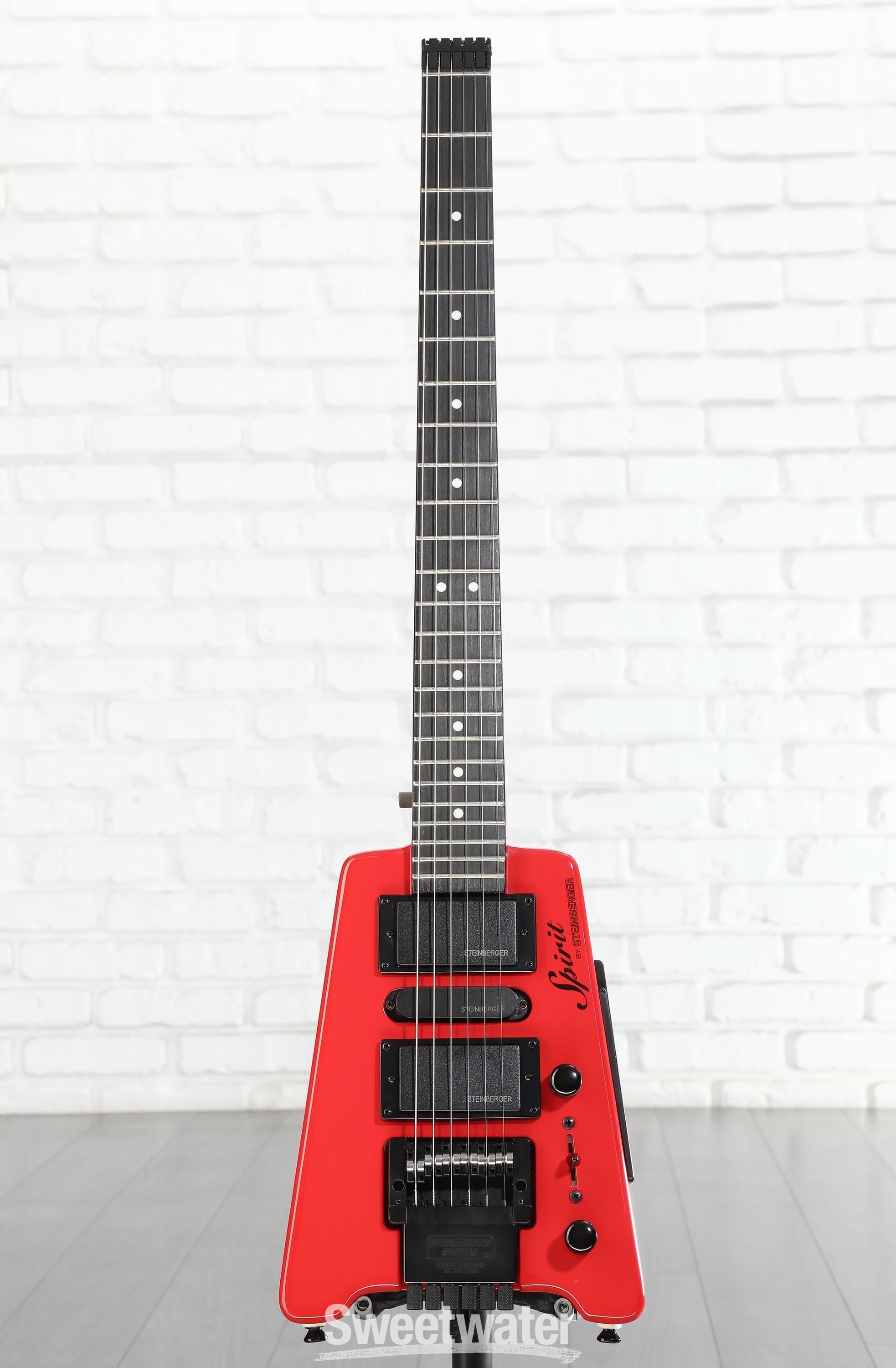 Steinberger Spirit GT-PRO Deluxe Electric Guitar - Hot Rod Red