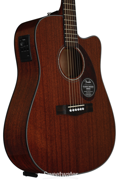 Fender CD-140SCE Dreadnought Acoustic-Electric Guitar - Natural