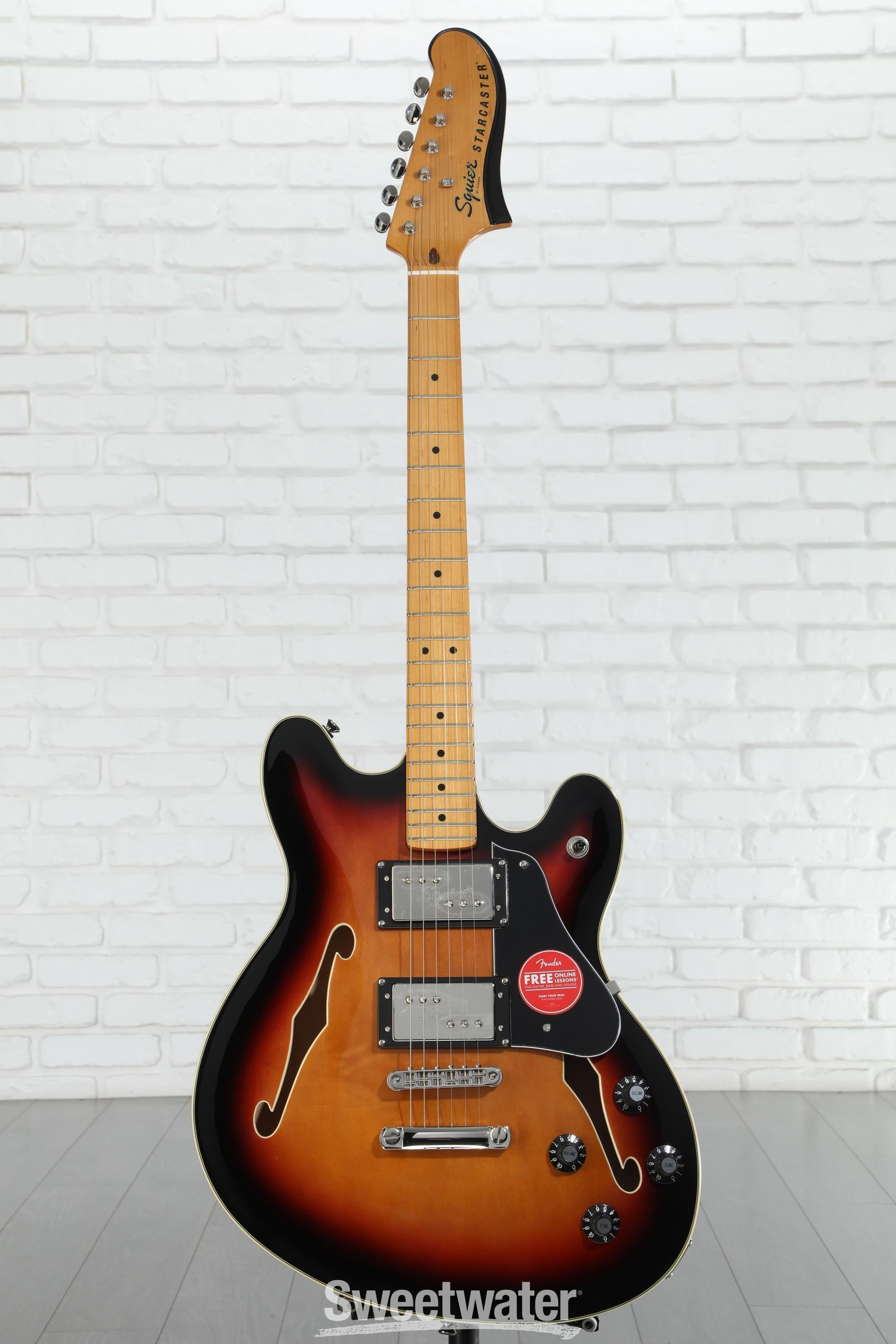 Squier Classic Vibe Starcaster Semi-hollowbody Electric Guitar - 3